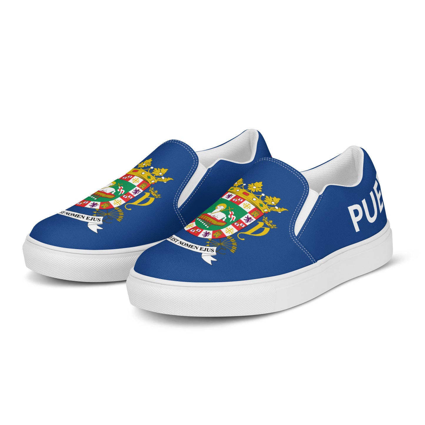 Puerto Rico - Men - Blue - Slip-on shoes