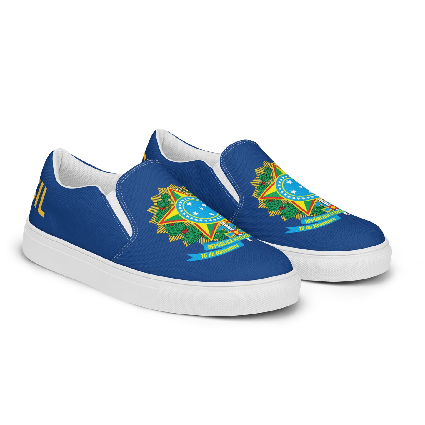 Brasil - Hombre - Azul - Zapatos Slip-on