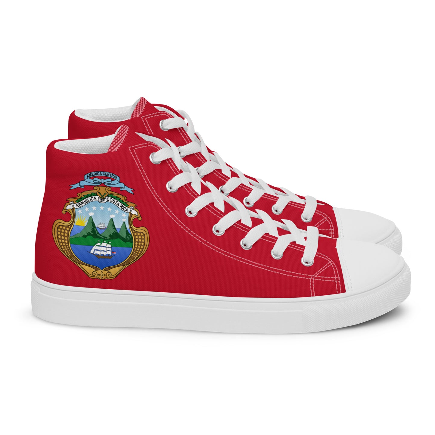 Costa Rica - Mujer - Rojo - Zapatos High top