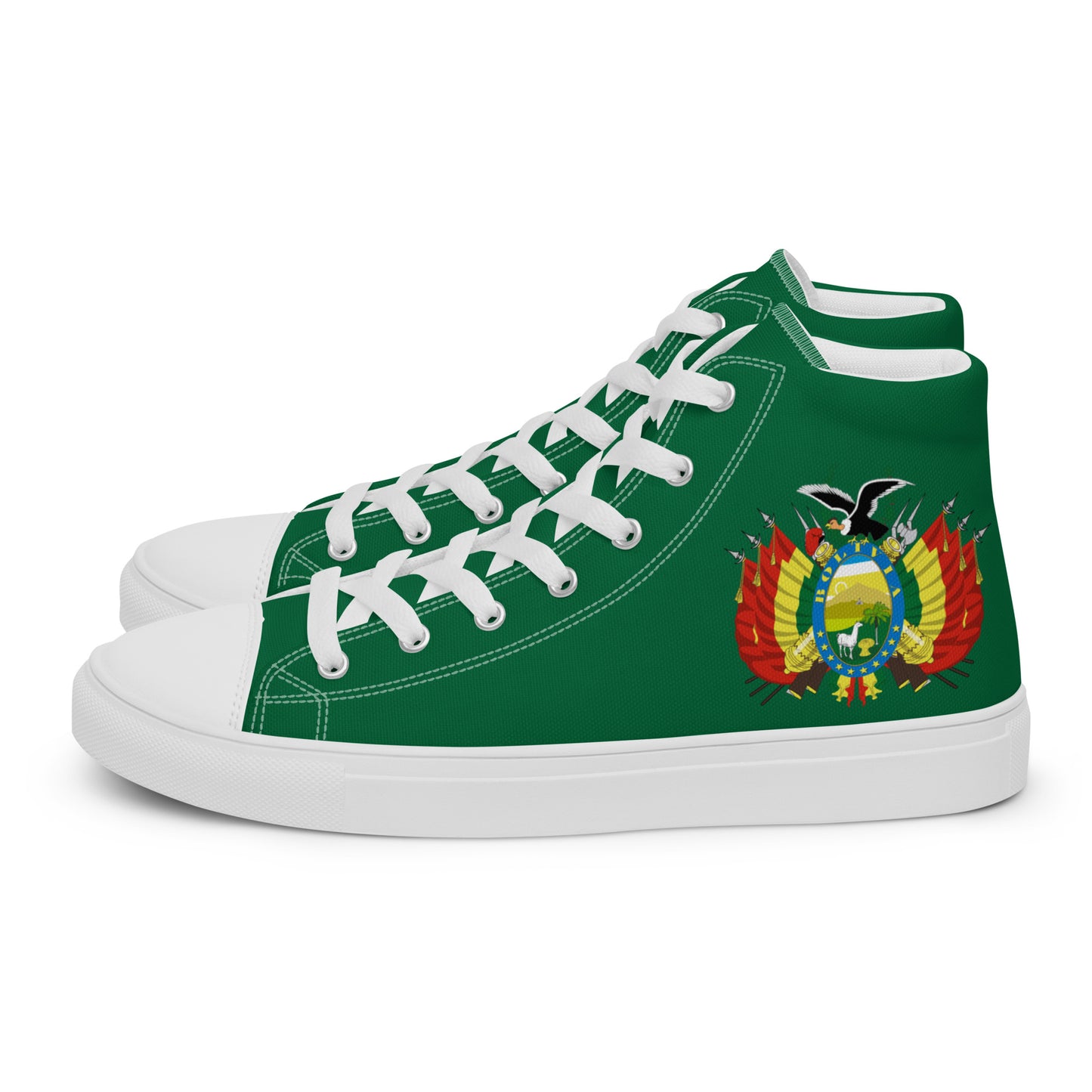 Bolivia - Men - Green - High top shoes