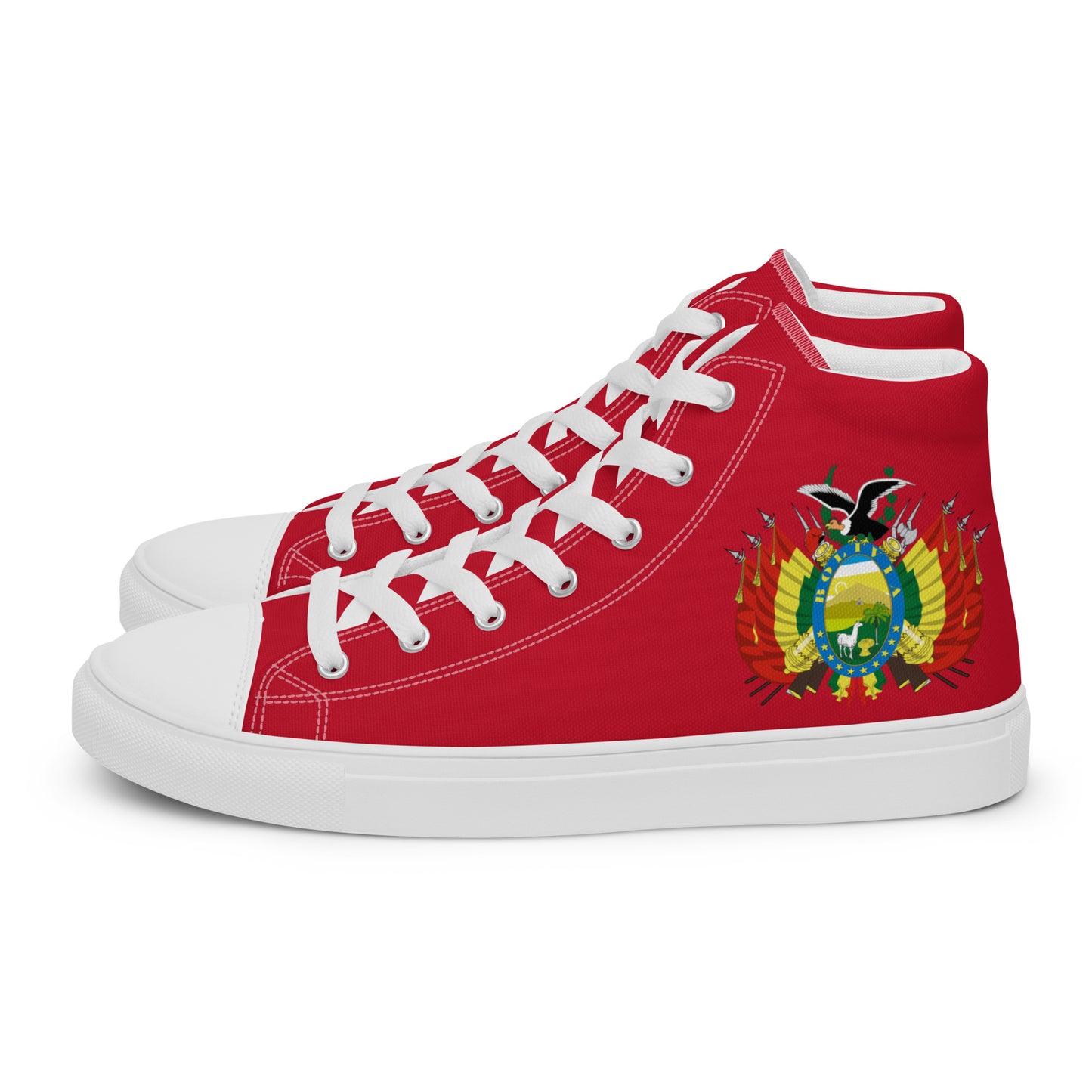 Bolivia - Men - Red - High top shoes
