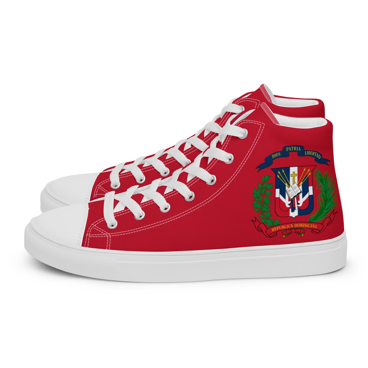 República Dominicana - Hombre - Rojo - Zapatos High top