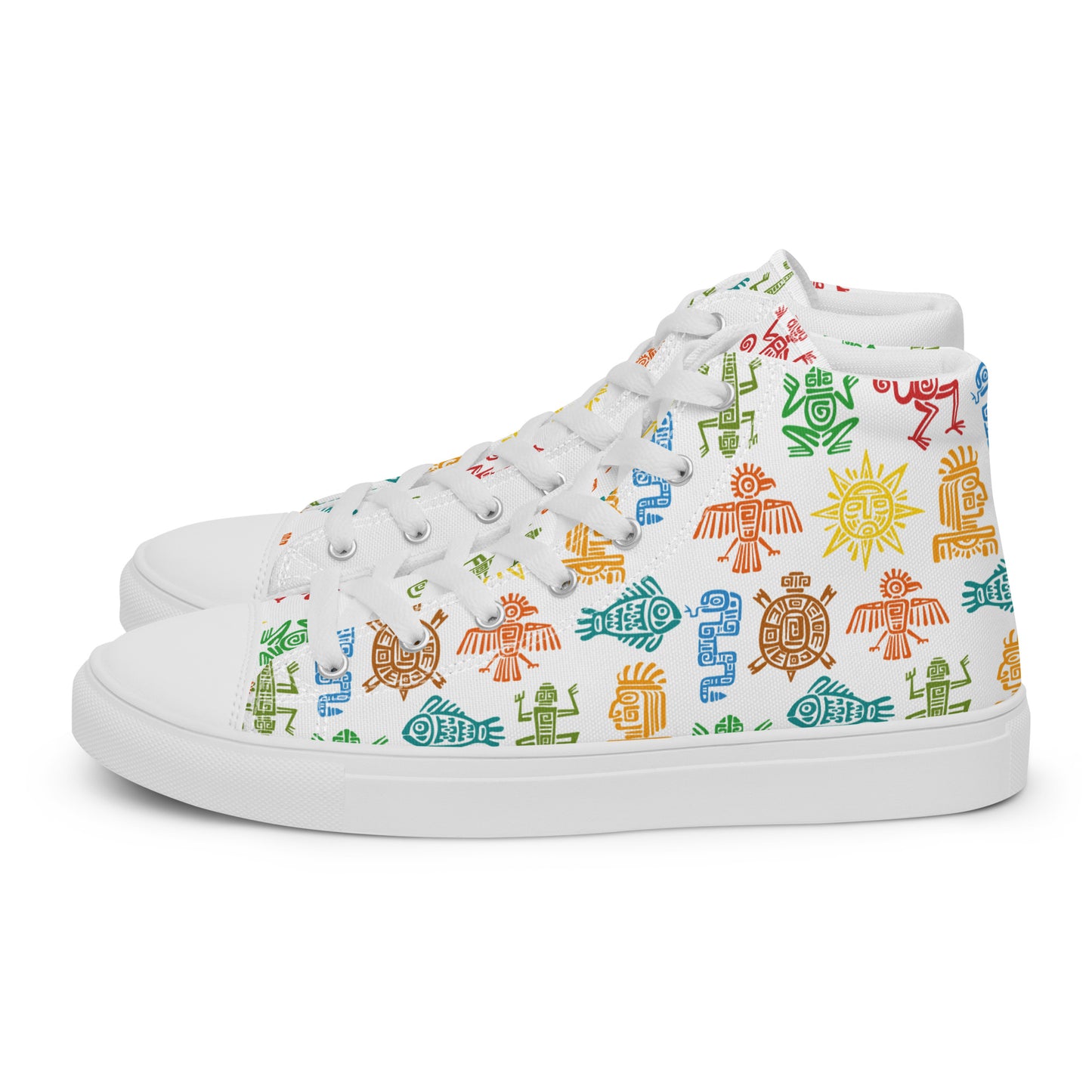 Diseño Yaakunaj - Hombre - Blanco - Zapatos High top