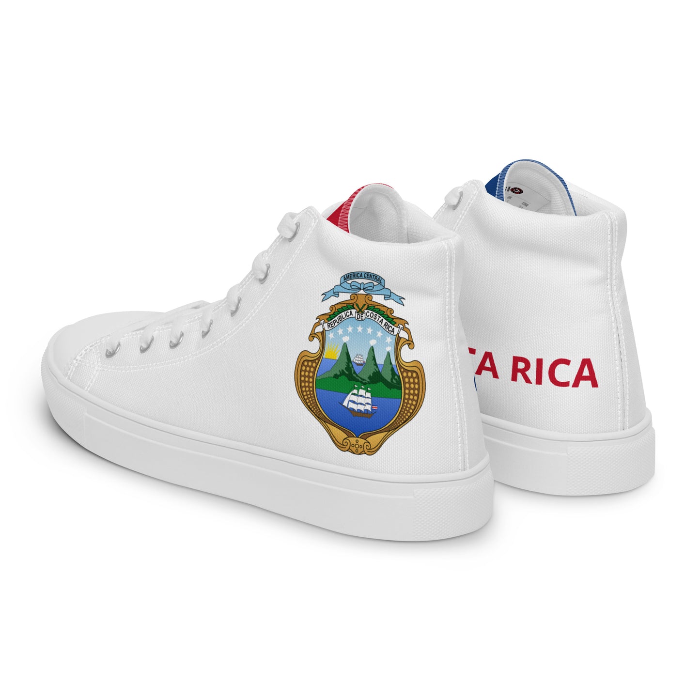 Costa Rica - Men - White - High top shoes