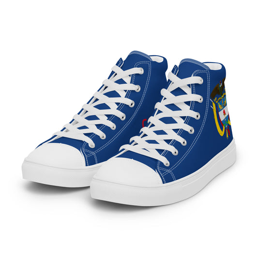Colombia - Men - Blue - High top shoes