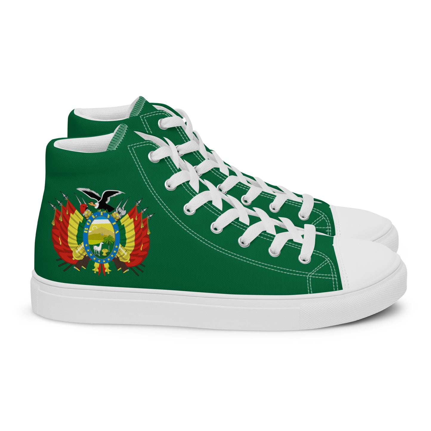 Bolivia - Men - Green - High top shoes
