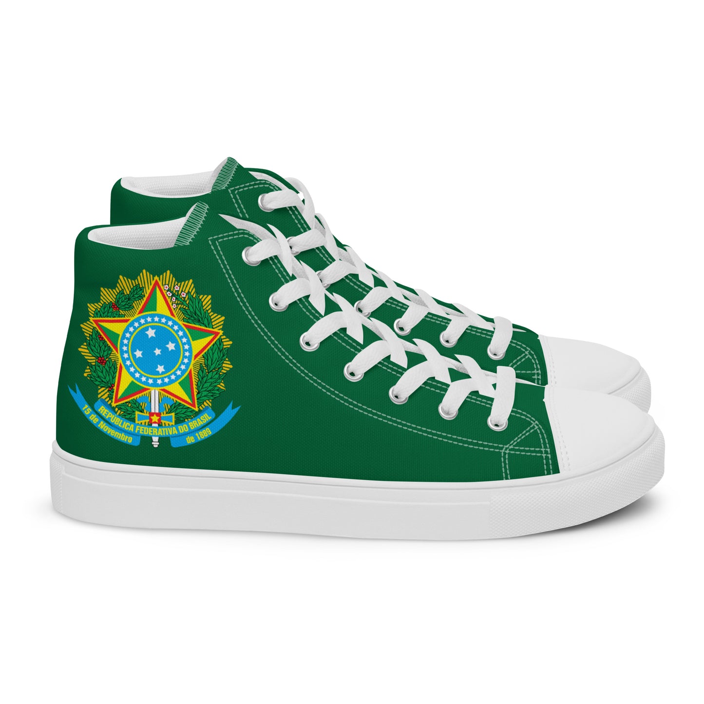 Brasil - Men - Green - High top shoes