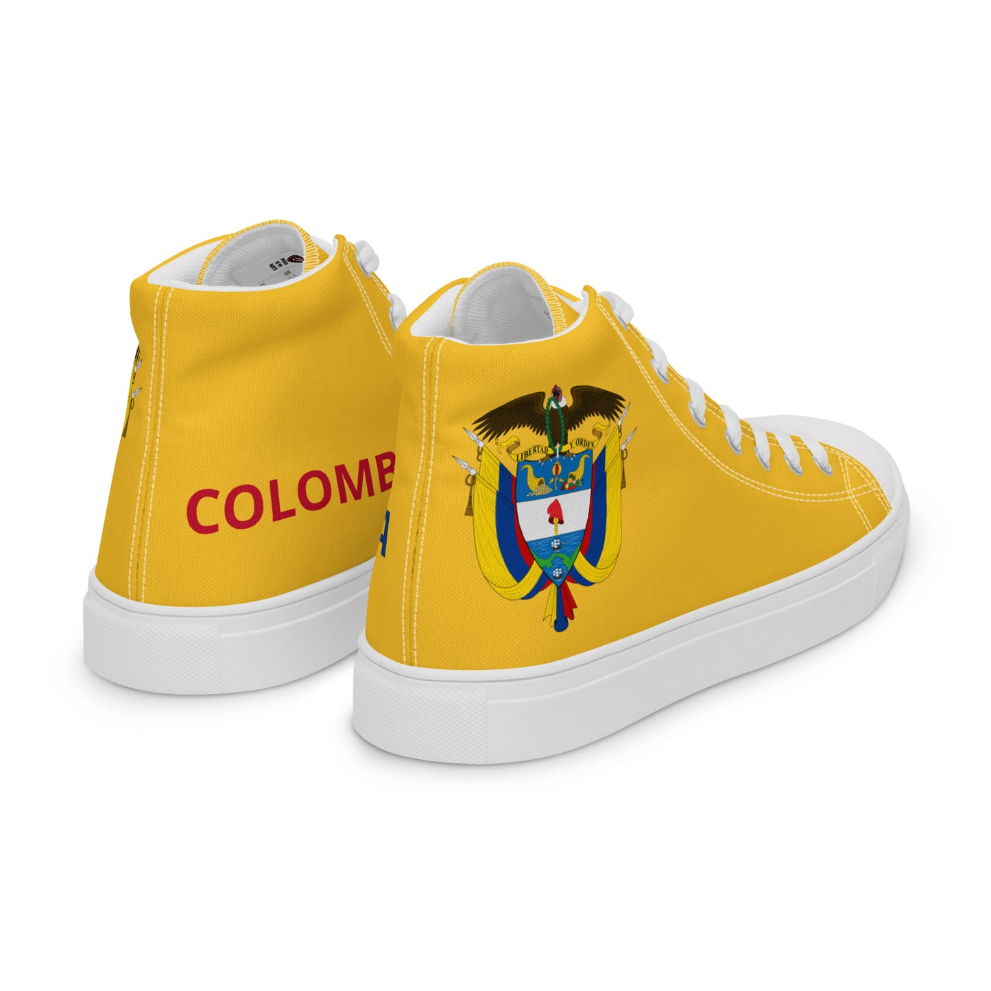 Colombia - Men - Yellow - High top shoes