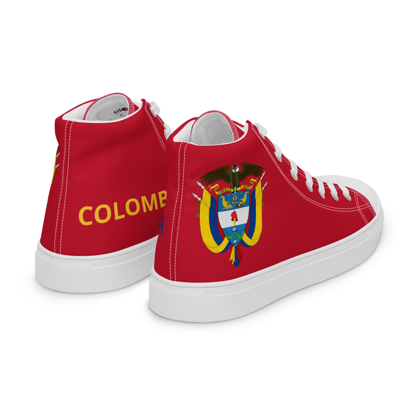 Colombia - Men - Red - High top shoes