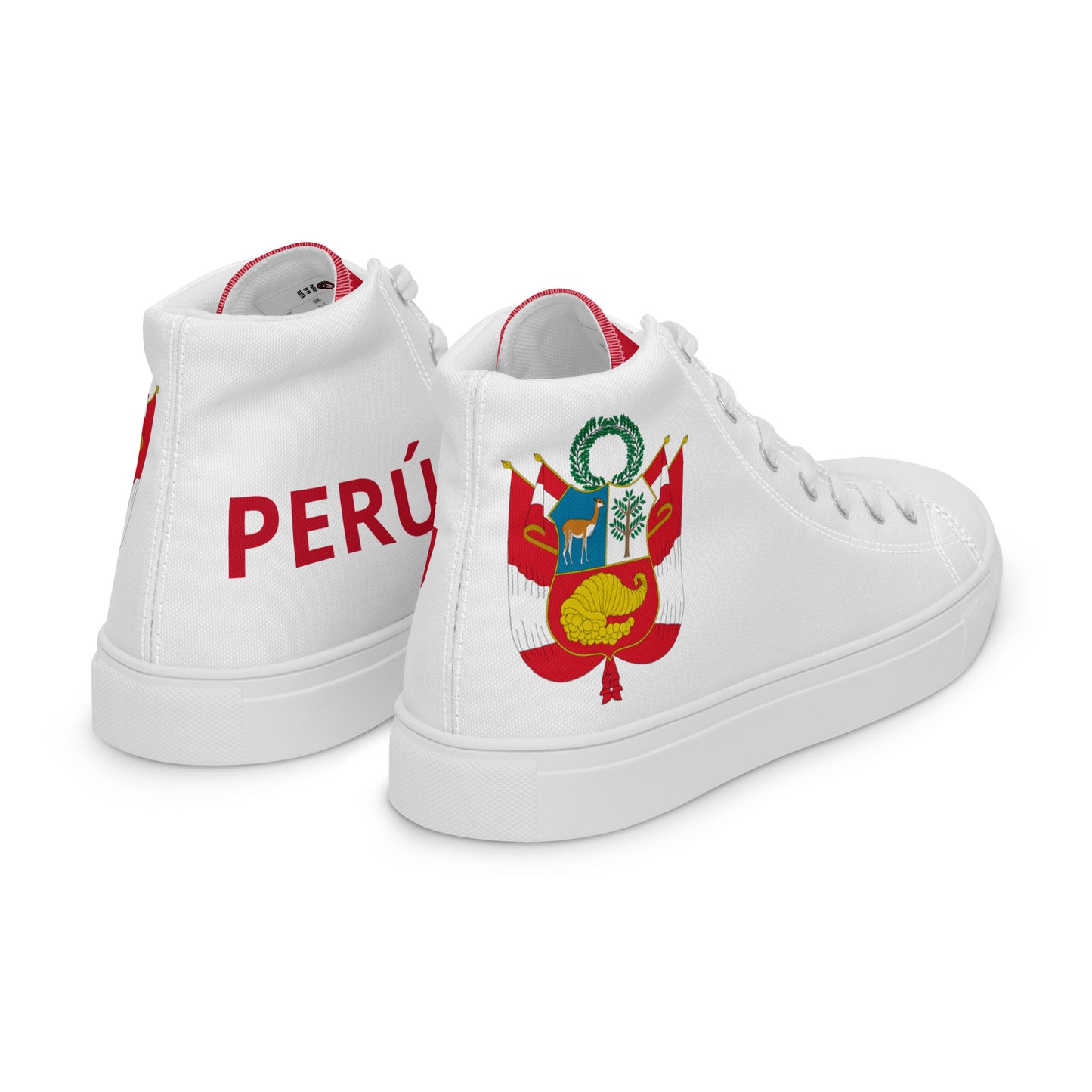 Perú - Men - White - High top shoes