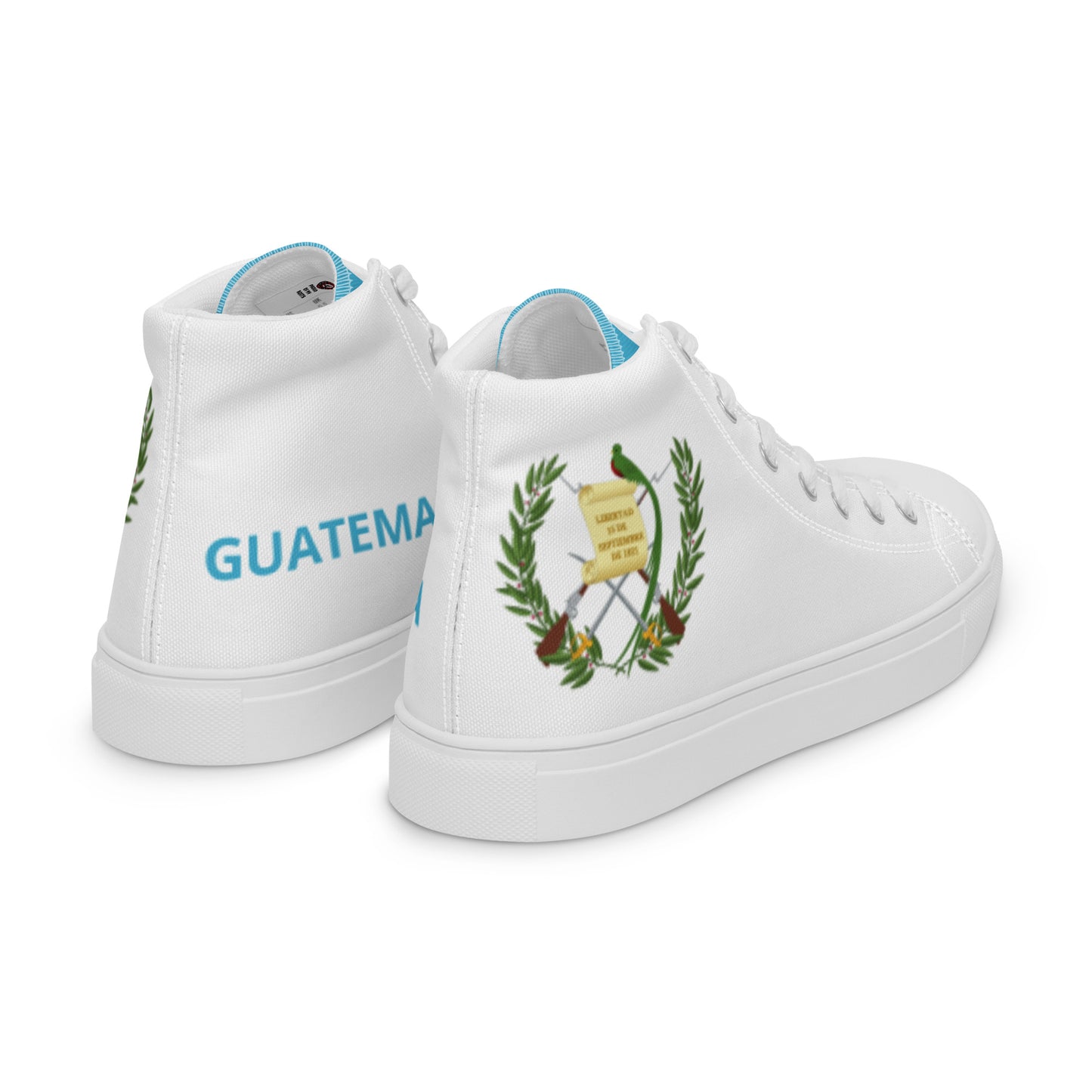 Guatemala - Men - White - High top canvas shoes