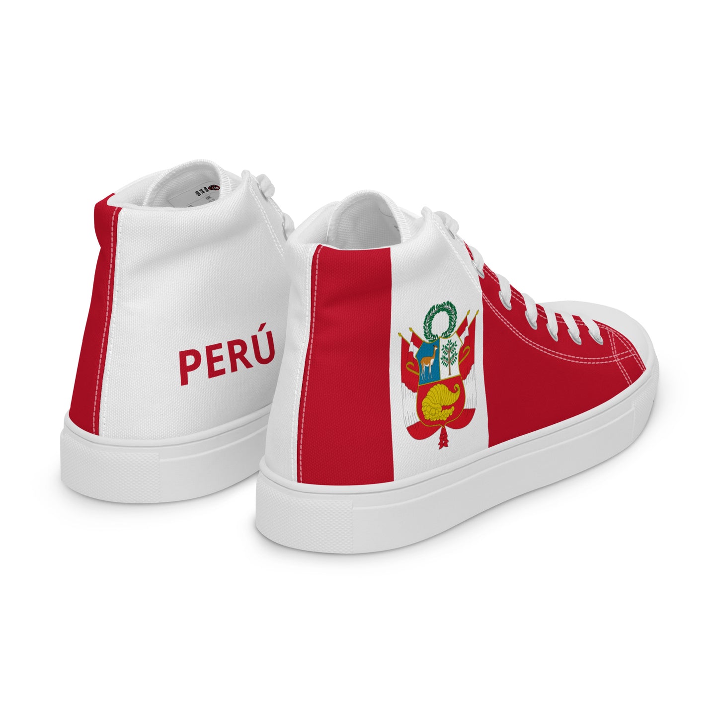 Perú - Men - Bandera - High top shoes