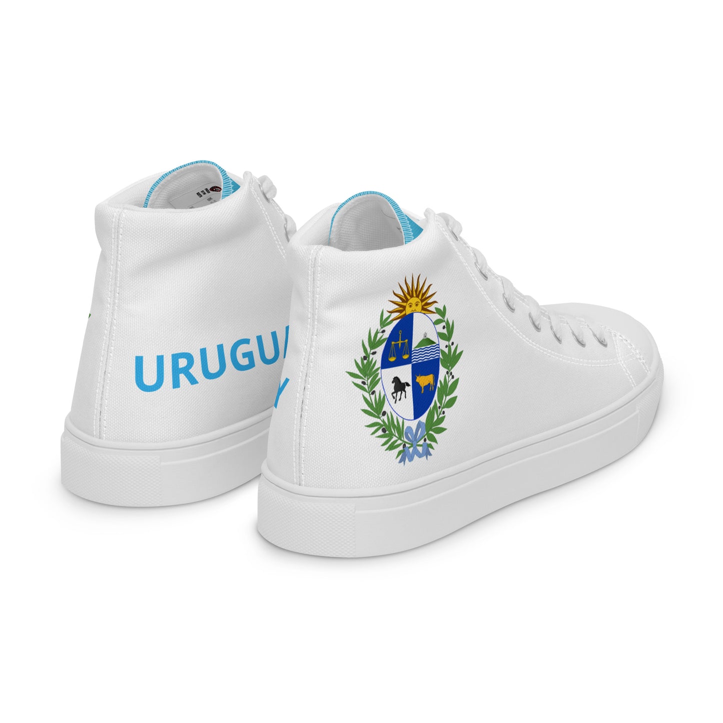 Uruguay - Men - White - High top shoes