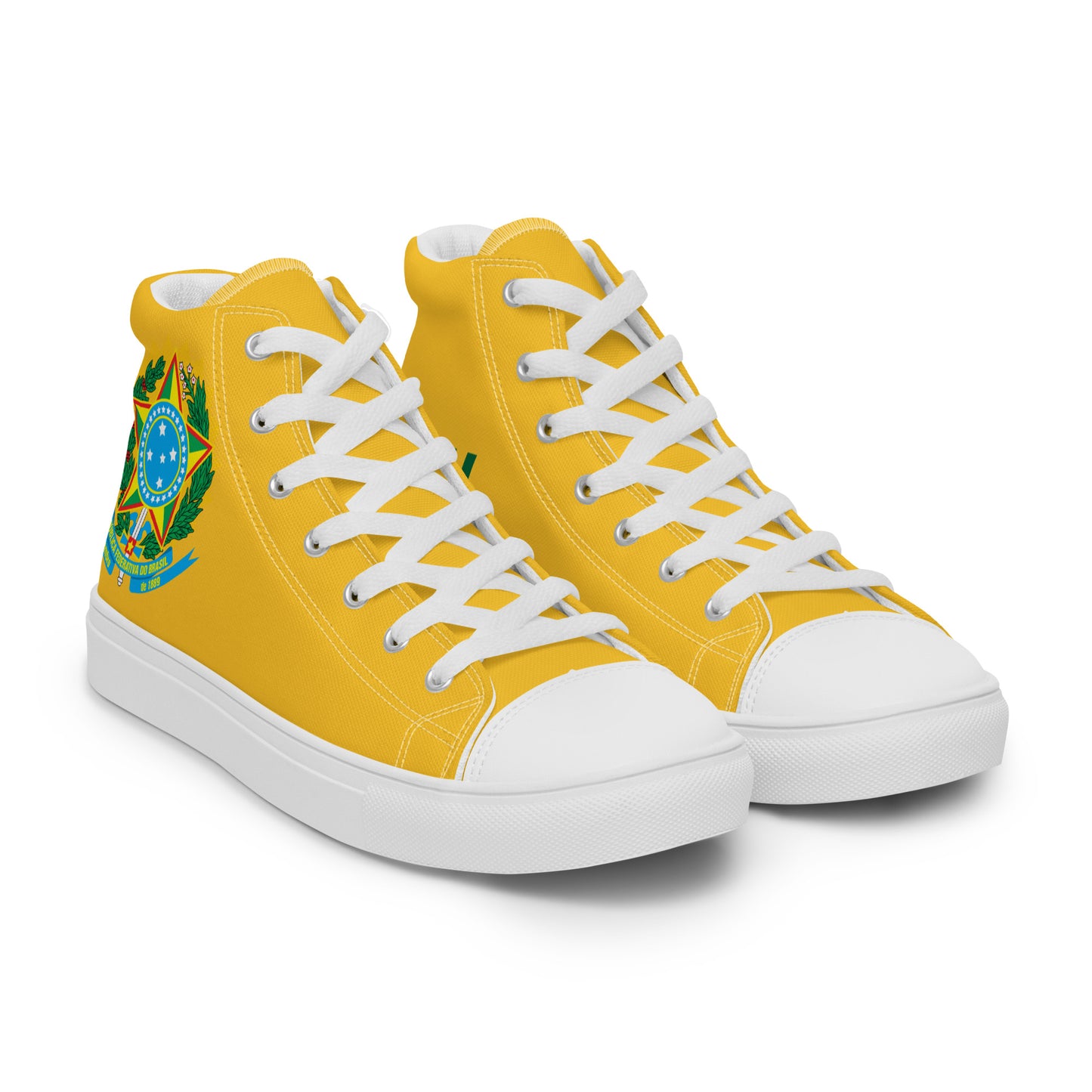 Brasil - Men - Yellow - High top shoes
