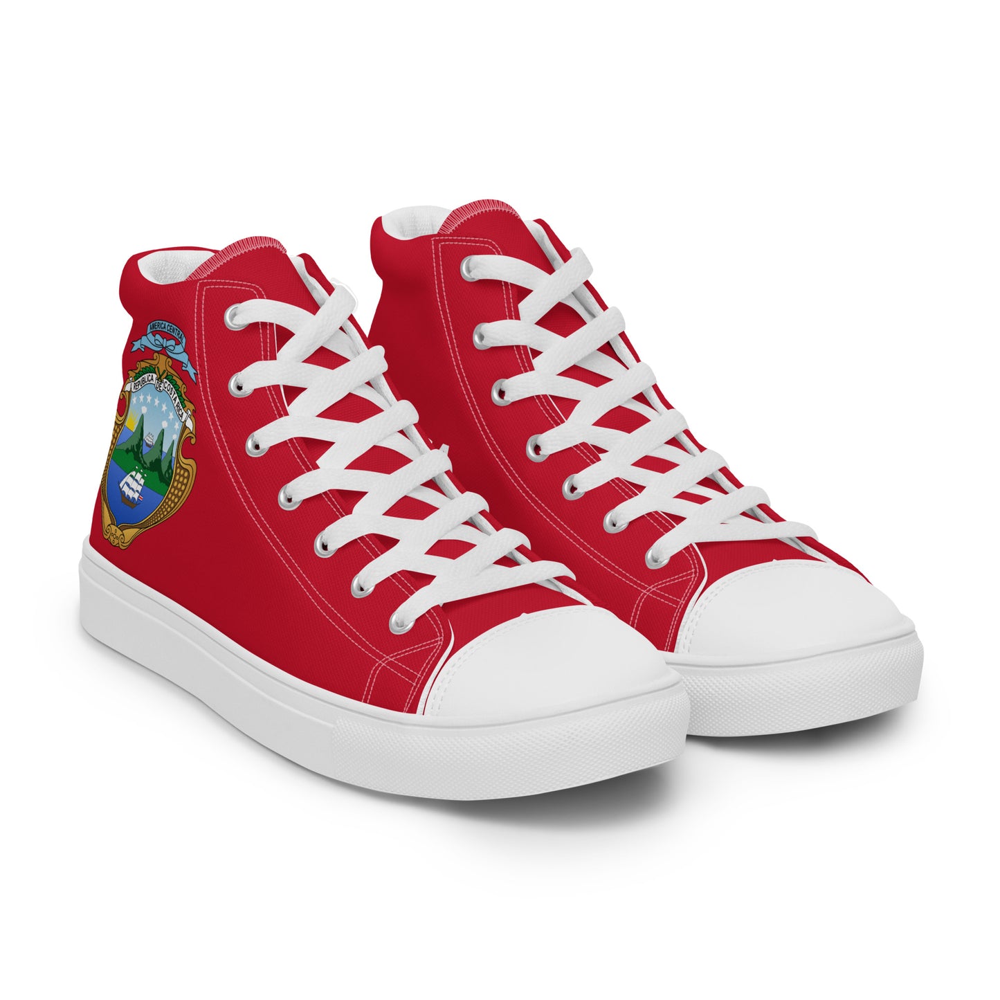Costa Rica - Men - Red - High top shoes