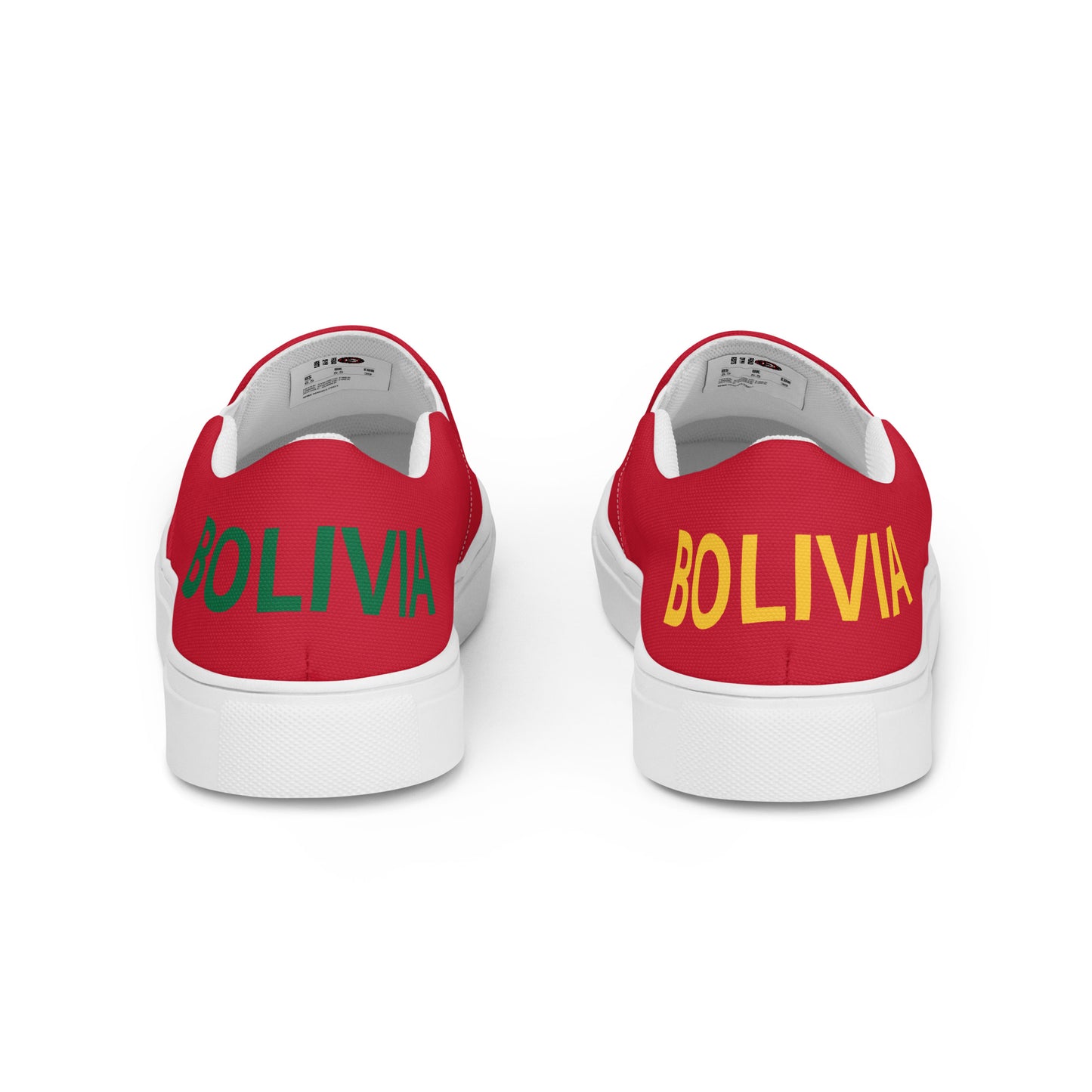 Bolivia - Hombre - Rojo - Zapatos Slip-on