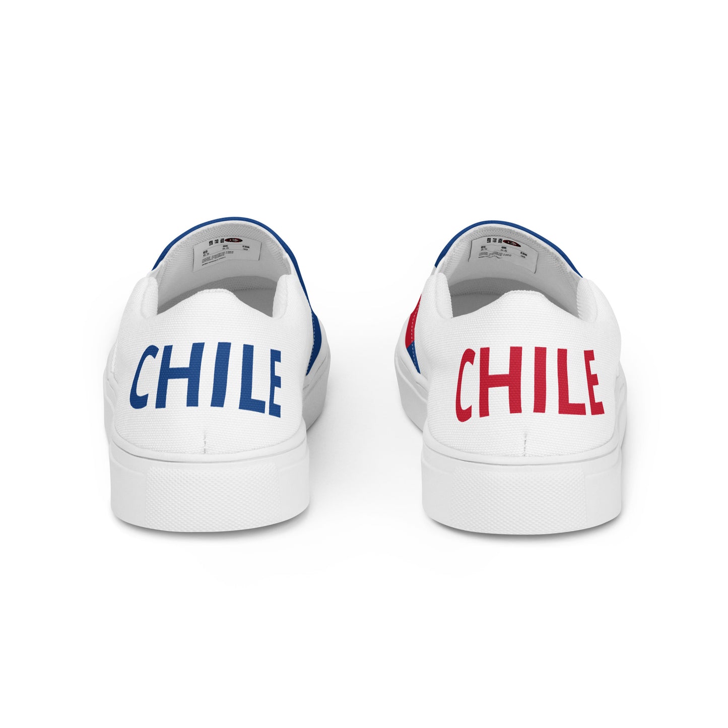 Chile - Hombre - Bandera - Zapatos Slip-on
