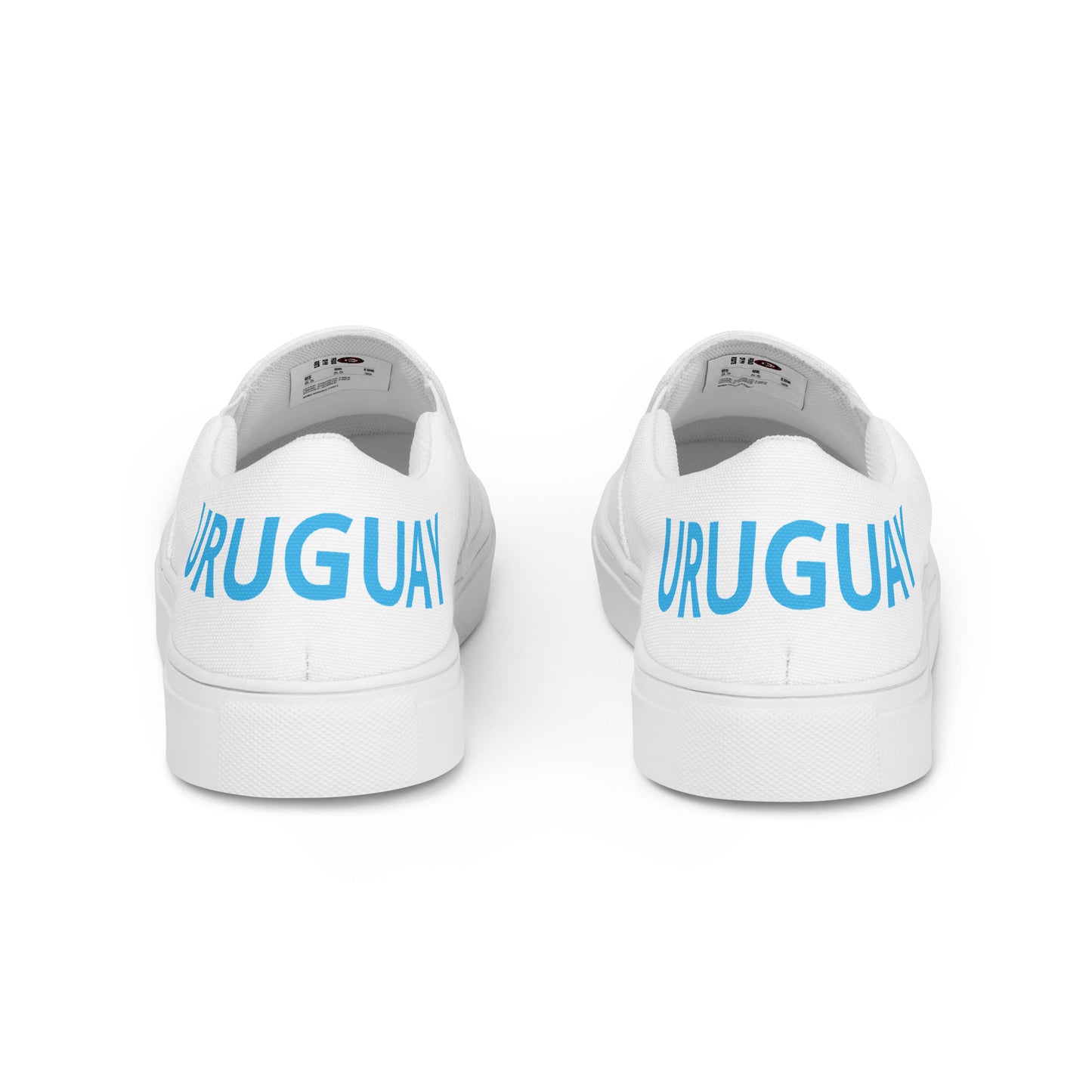 Uruguay - Men - White - Slip-on shoes