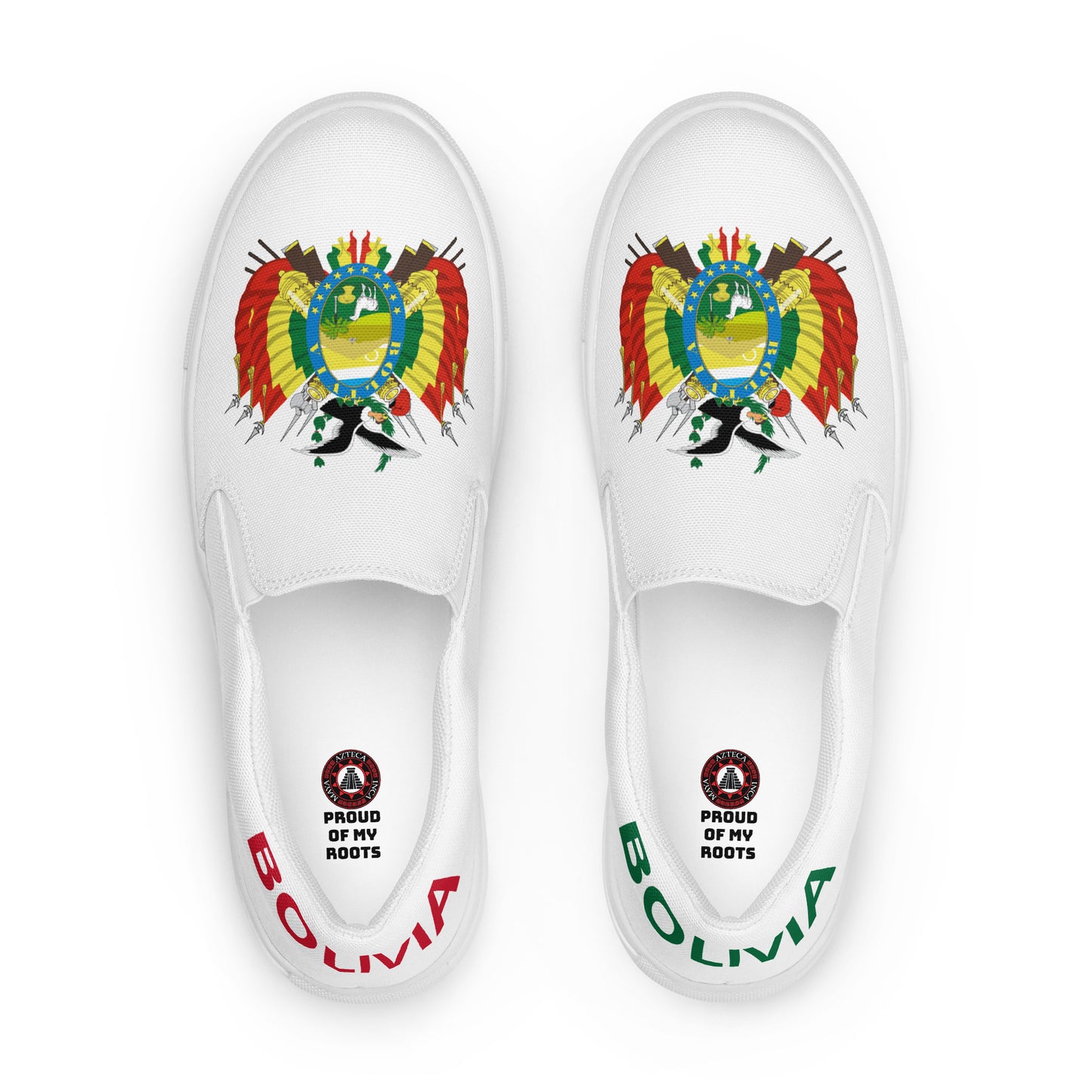 Bolivia - Men - White - Slip-on shoes