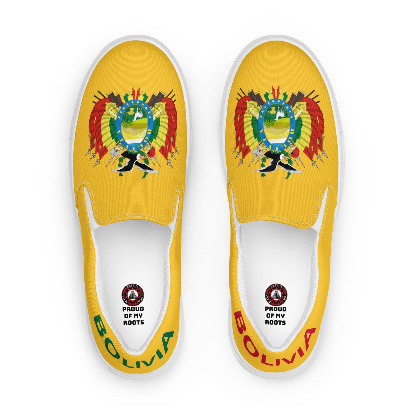 Bolivia - Men - Yellow - Slip-on shoes