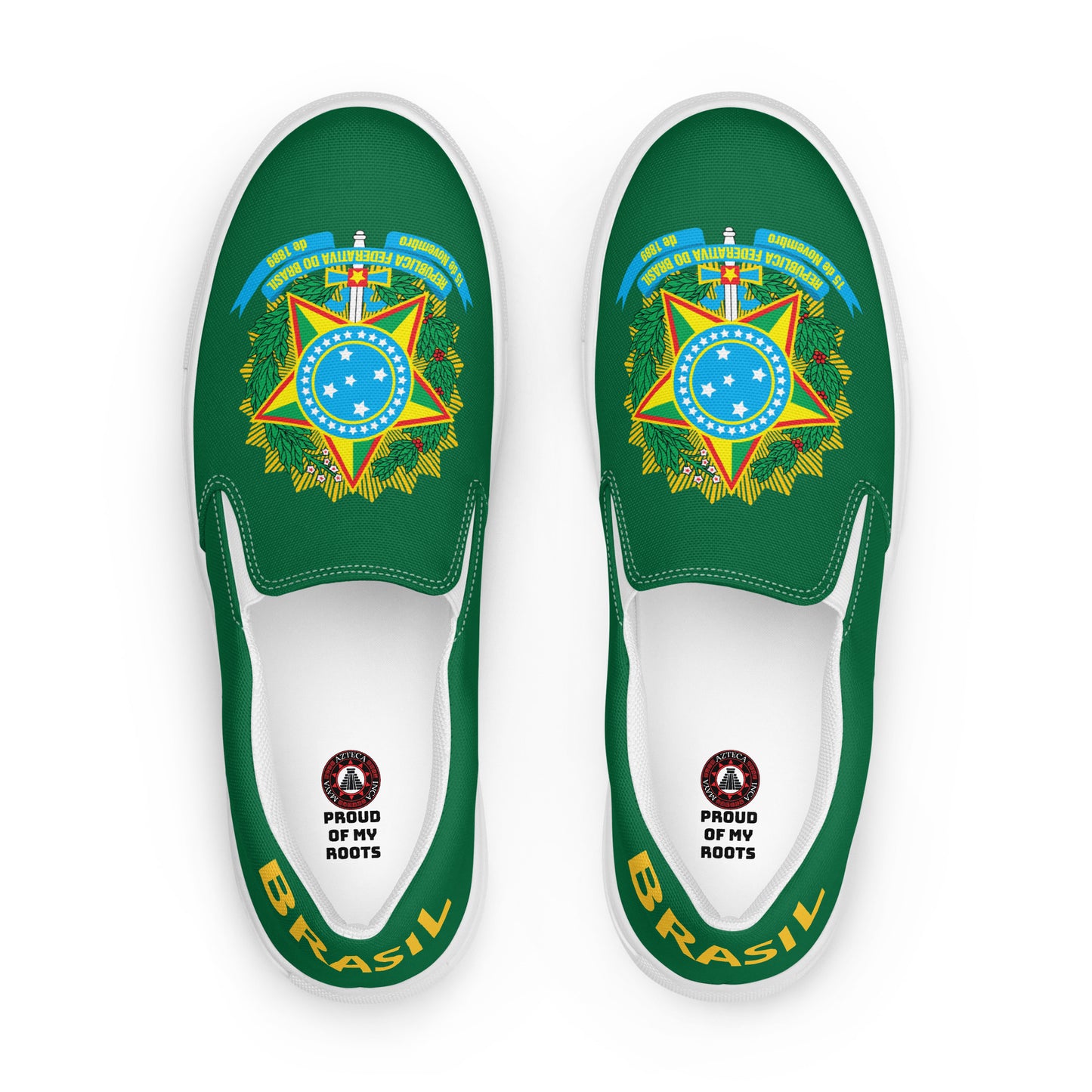 Brasil - Men - Green - Slip-on shoes