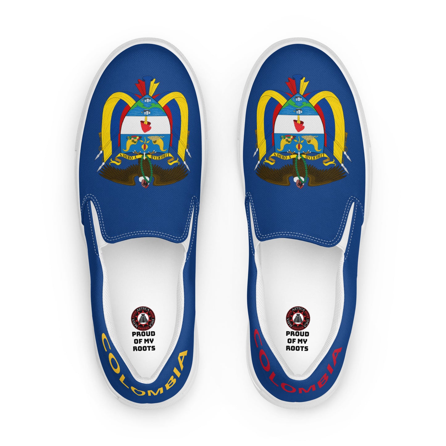Colombia - Men - Blue - Slip-on shoes
