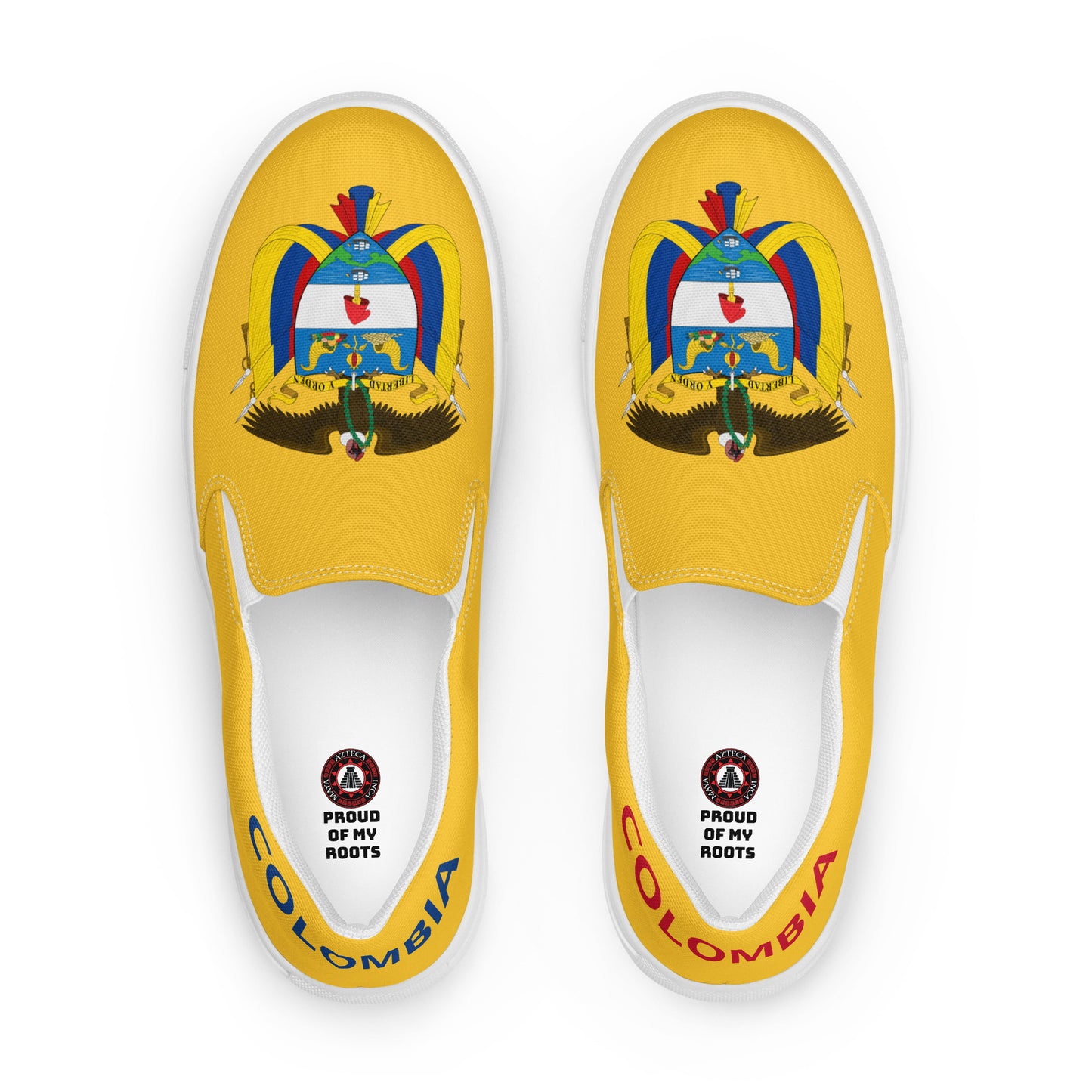 Colombia - Hombre - Amarillo - Zapatos Slip-on