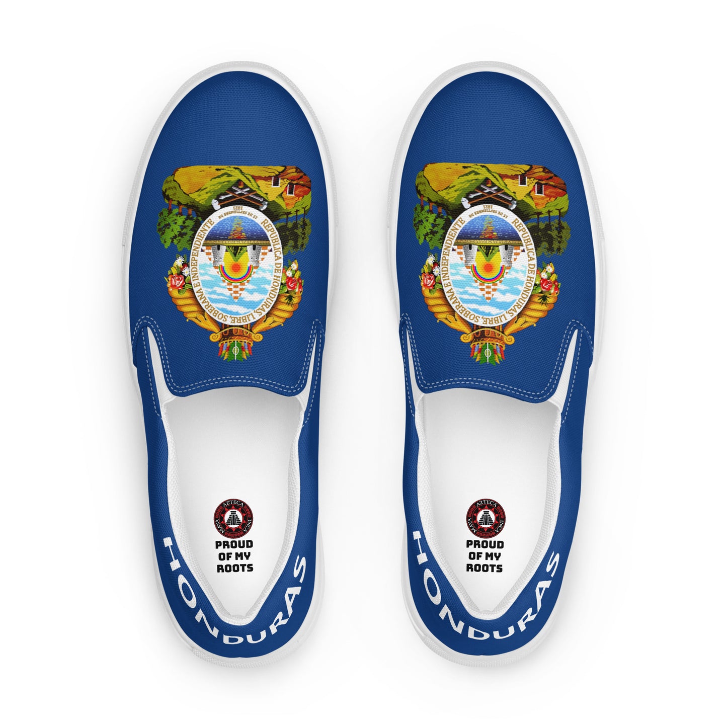 Honduras - Men - Blue - Slip-on shoes