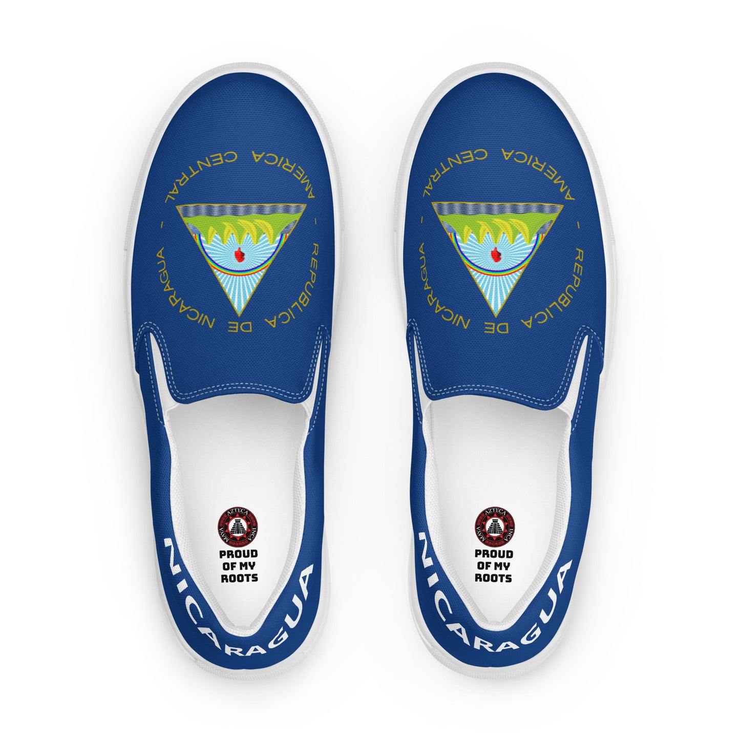 Nicaragua - Men - Blue - Slip-on shoes