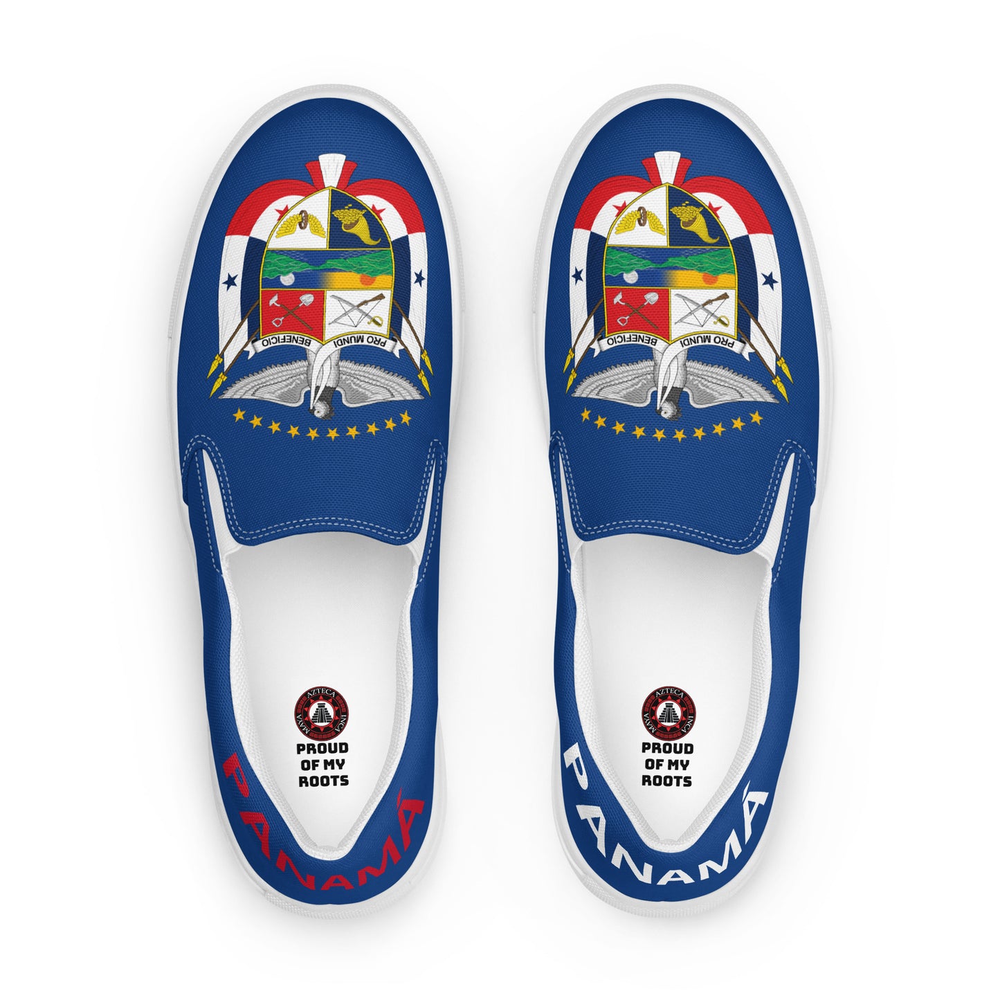 Panamá - Men - Blue - Slip-on shoes