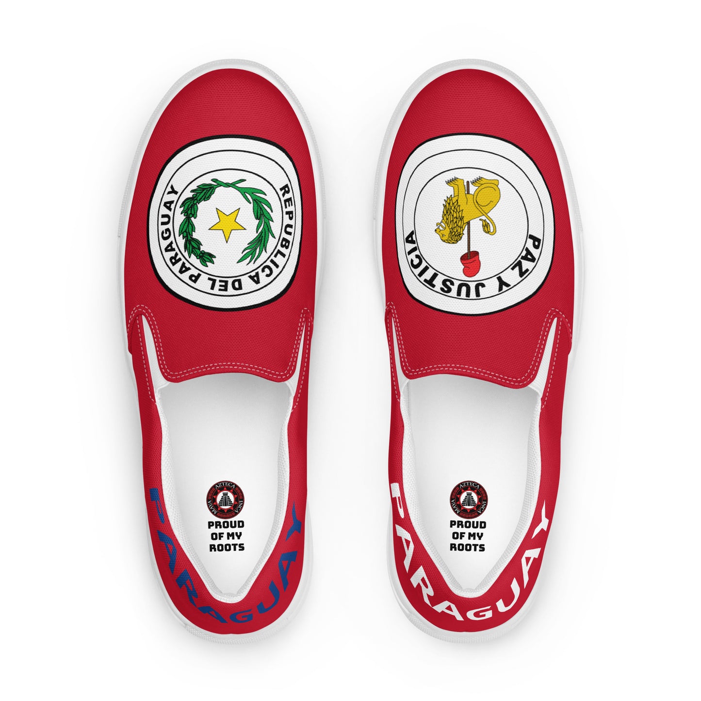 Paraguay - Men - Red - Slip-on shoes