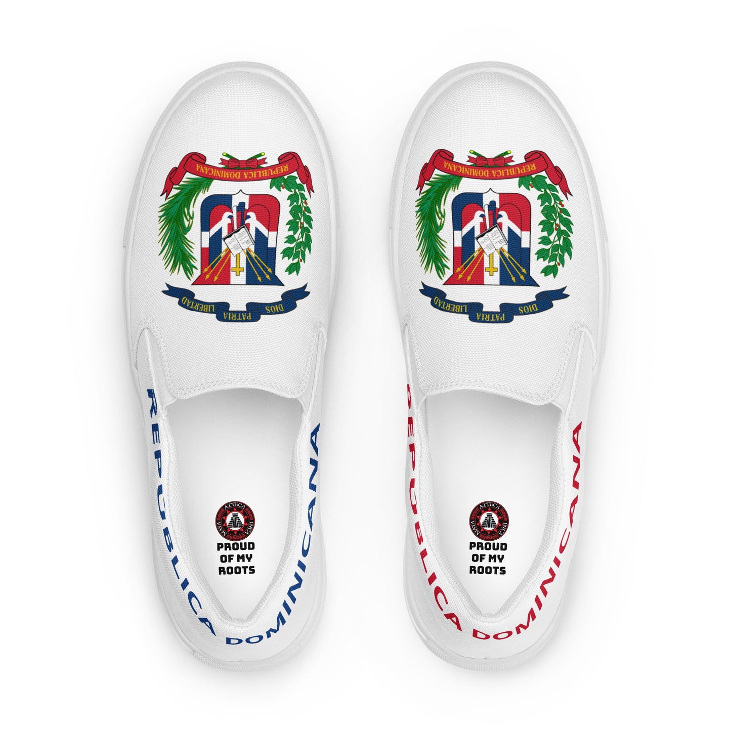 República Dominicana - Men - White - Slip-on shoes