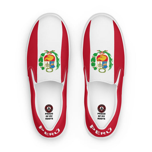 Perú - Men - Bandera - Slip-on shoes