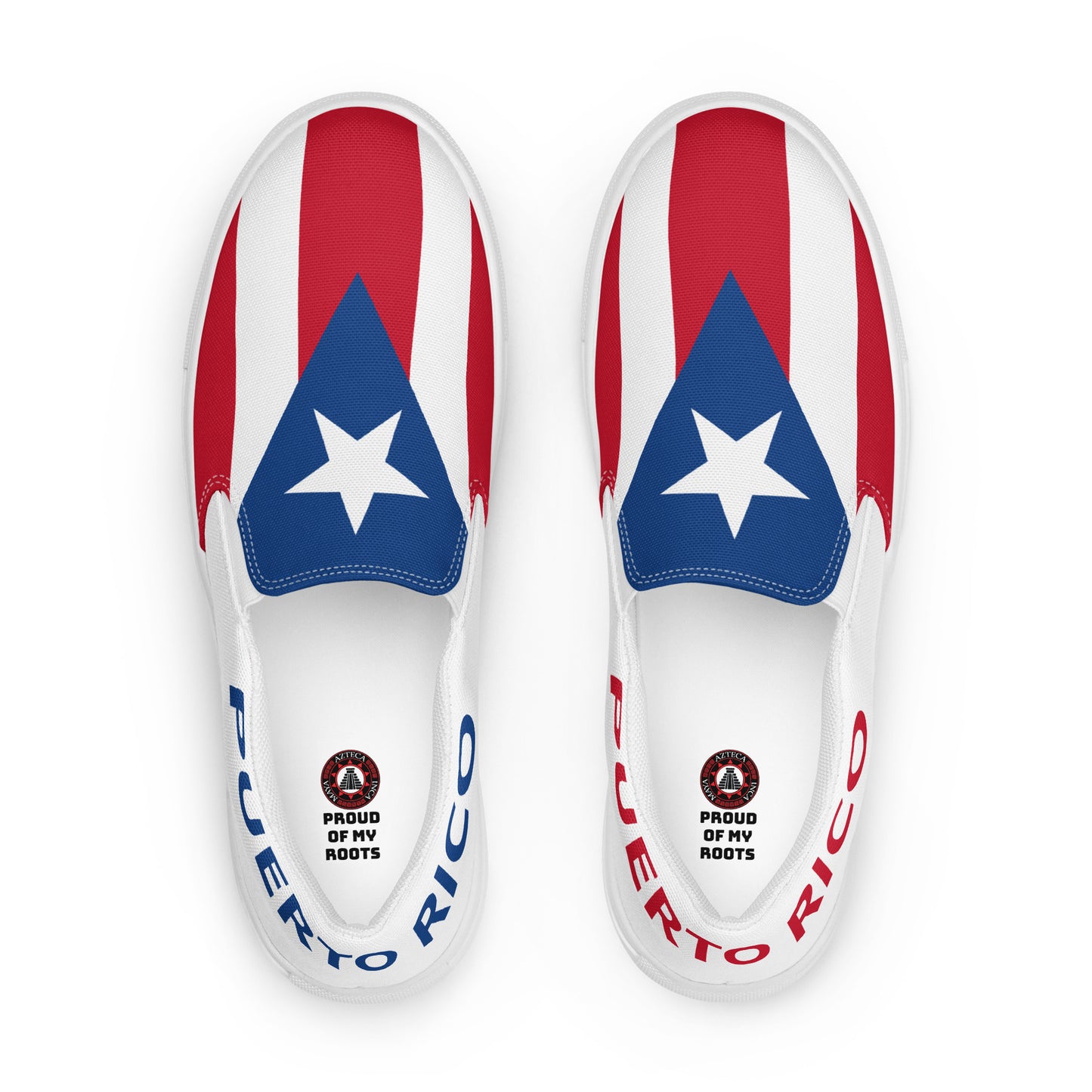 Puerto Rico - Men - Bandera - Slip-on shoes