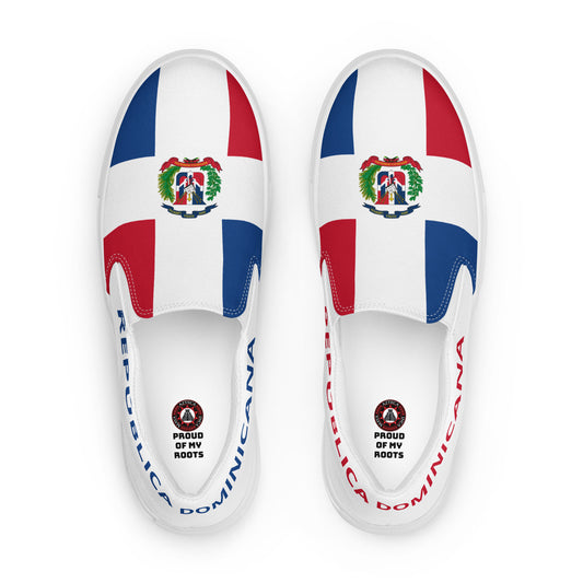 República Dominicana - Men - Bandera - Slip-on shoes