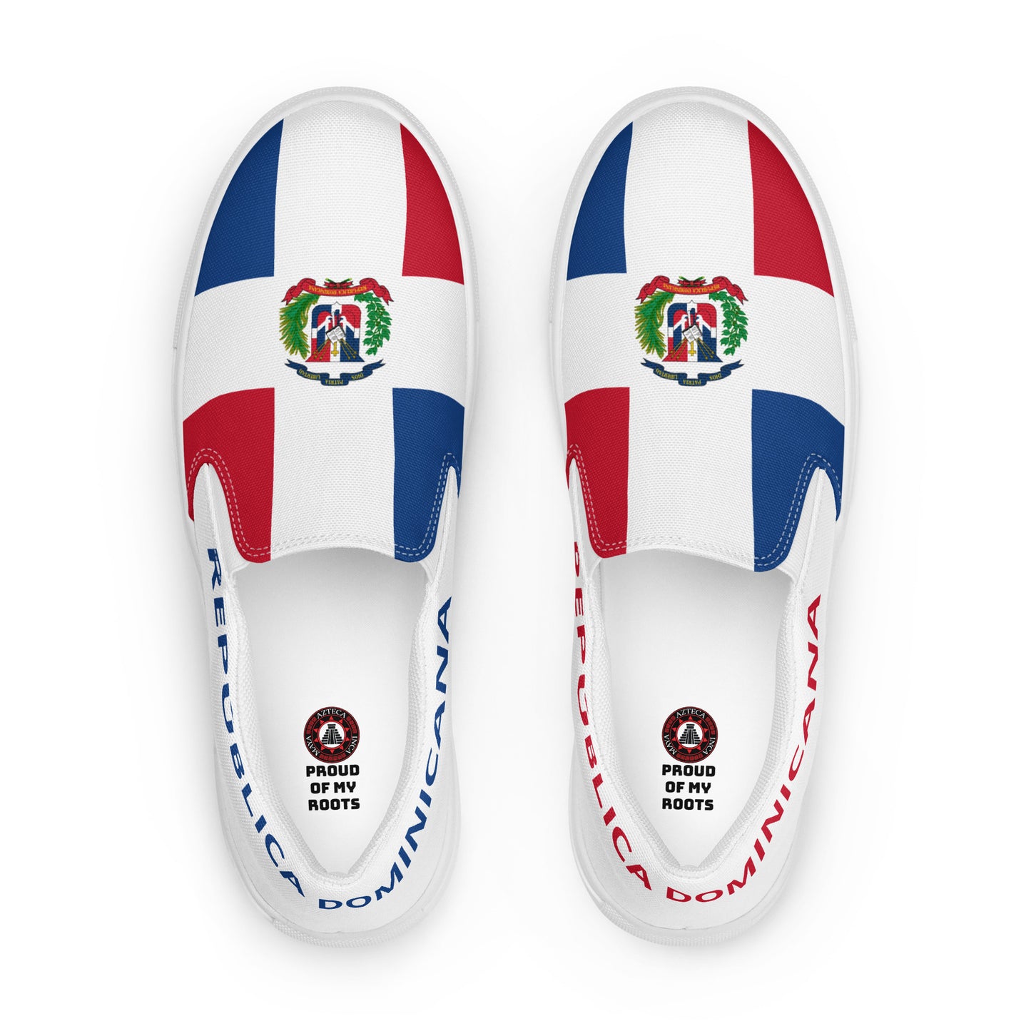 República Dominicana - Hombre - Bandera - Zapatos Slip-on