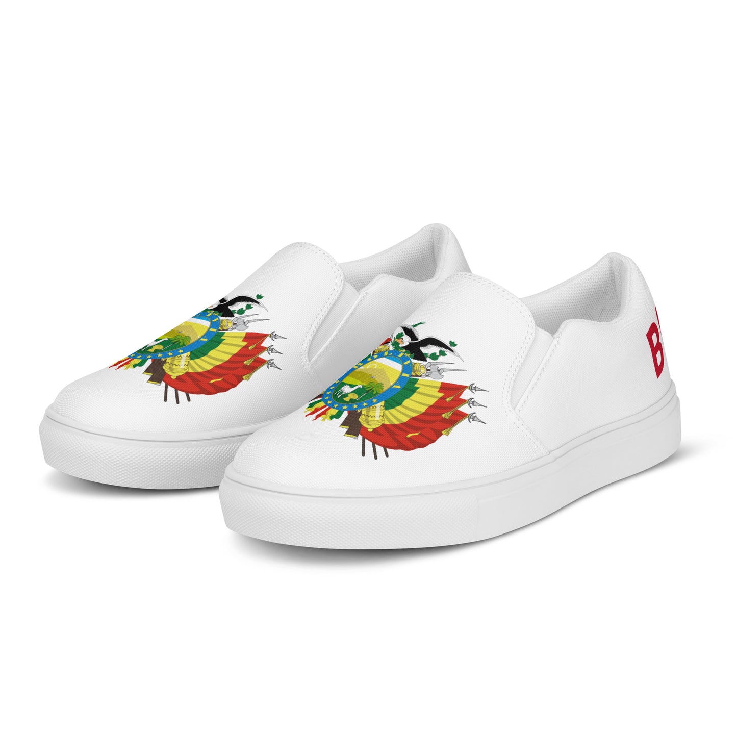 Bolivia - Men - White - Slip-on shoes