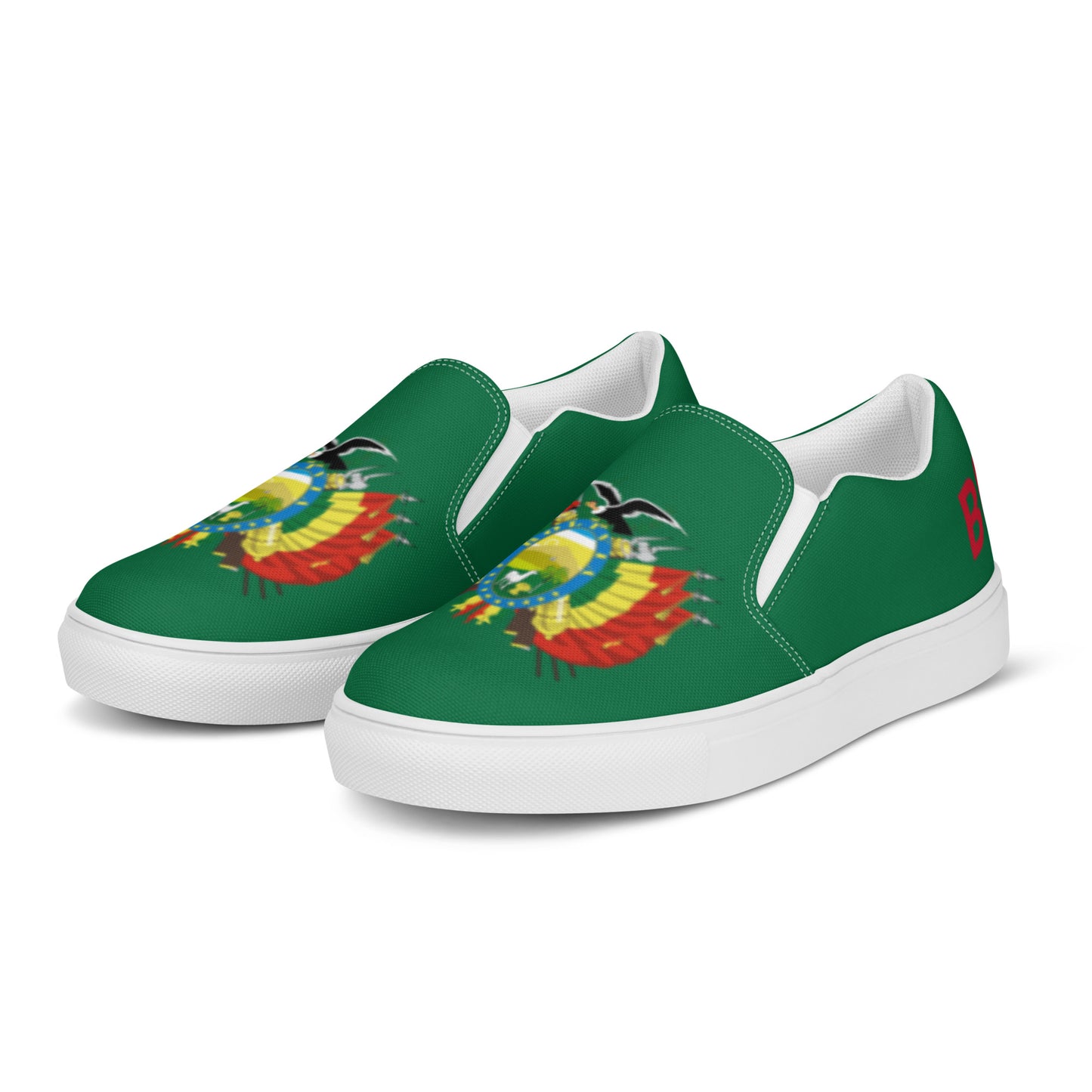 Bolivia - Men - Green - Slip-on shoes