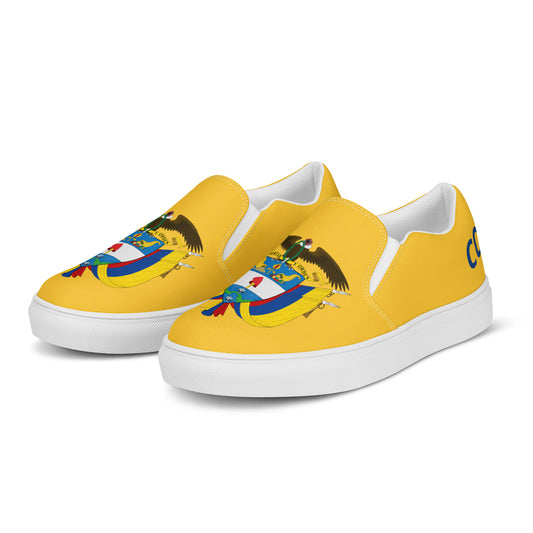 Colombia - Men - Yellow - Slip-on canvas shoes