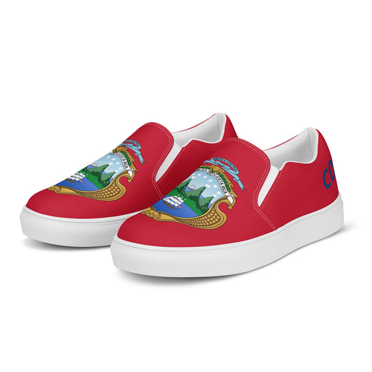 Costa Rica - Men - Red - Slip-on shoes