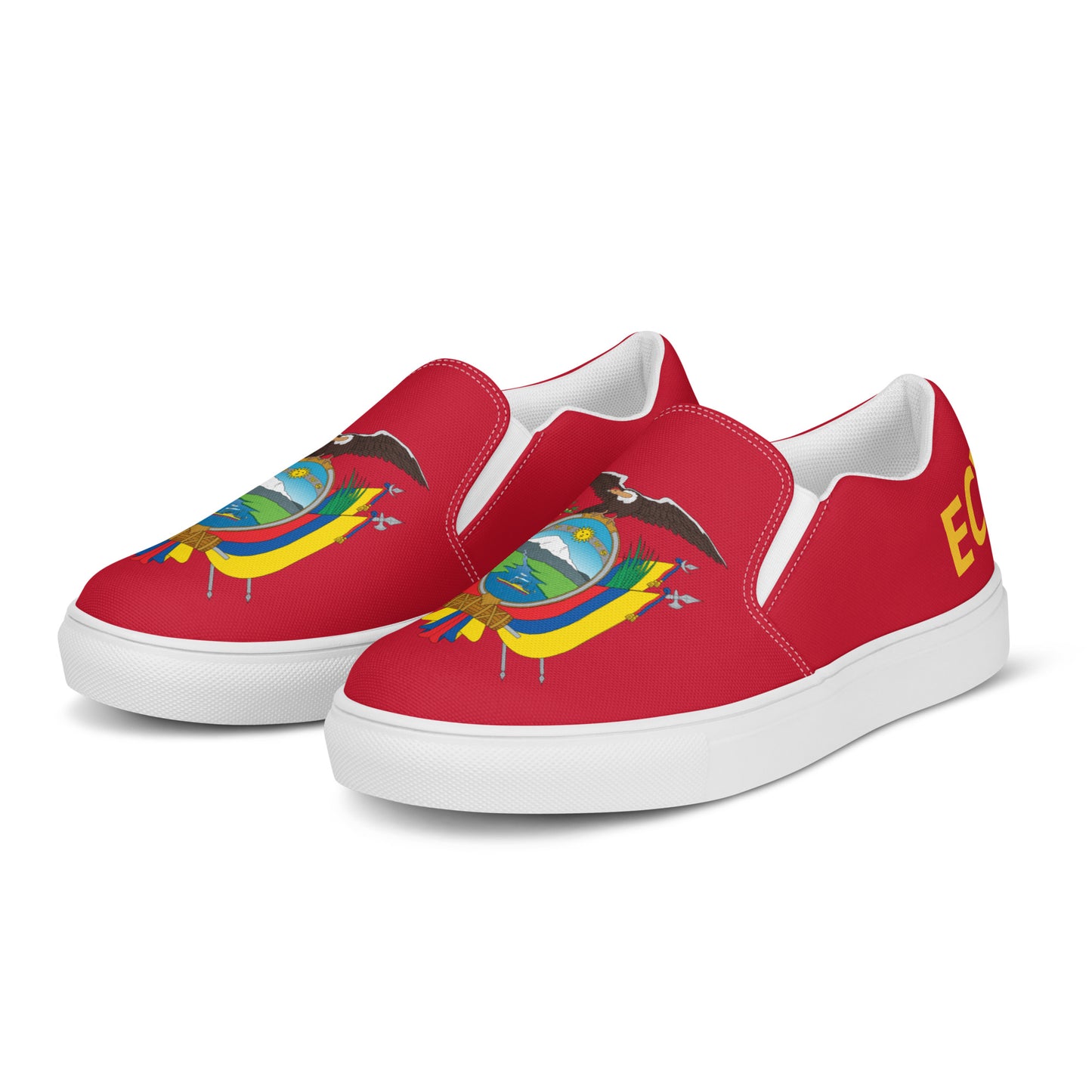 Ecuador - Men - Red - Slip-on shoes