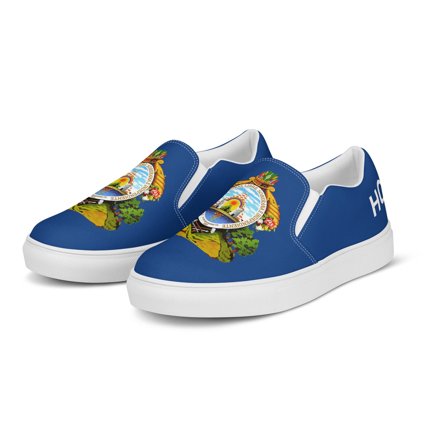 Honduras - Men - Blue - Slip-on shoes