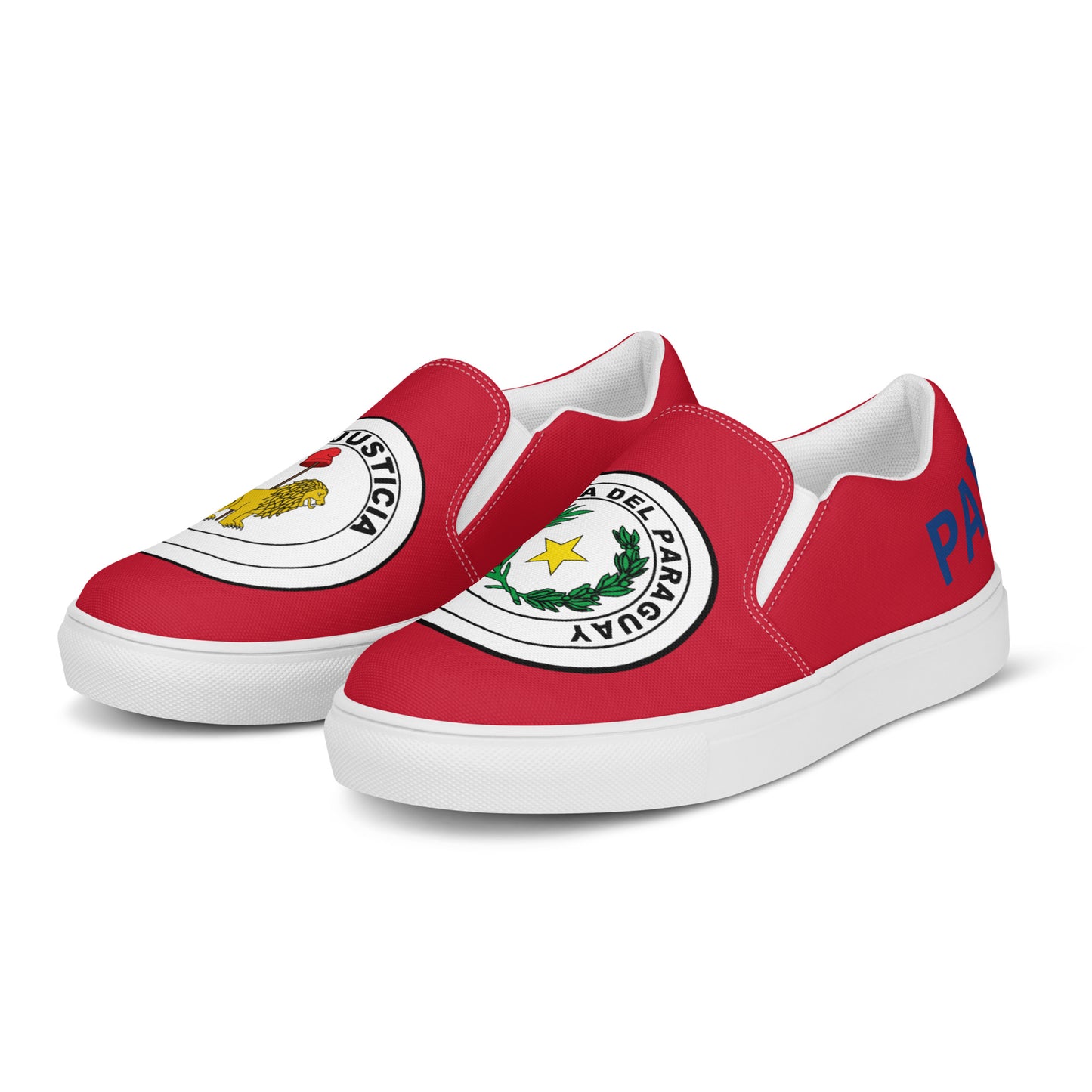 Paraguay - Hombre - Rojo - Zapatos Slip-on
