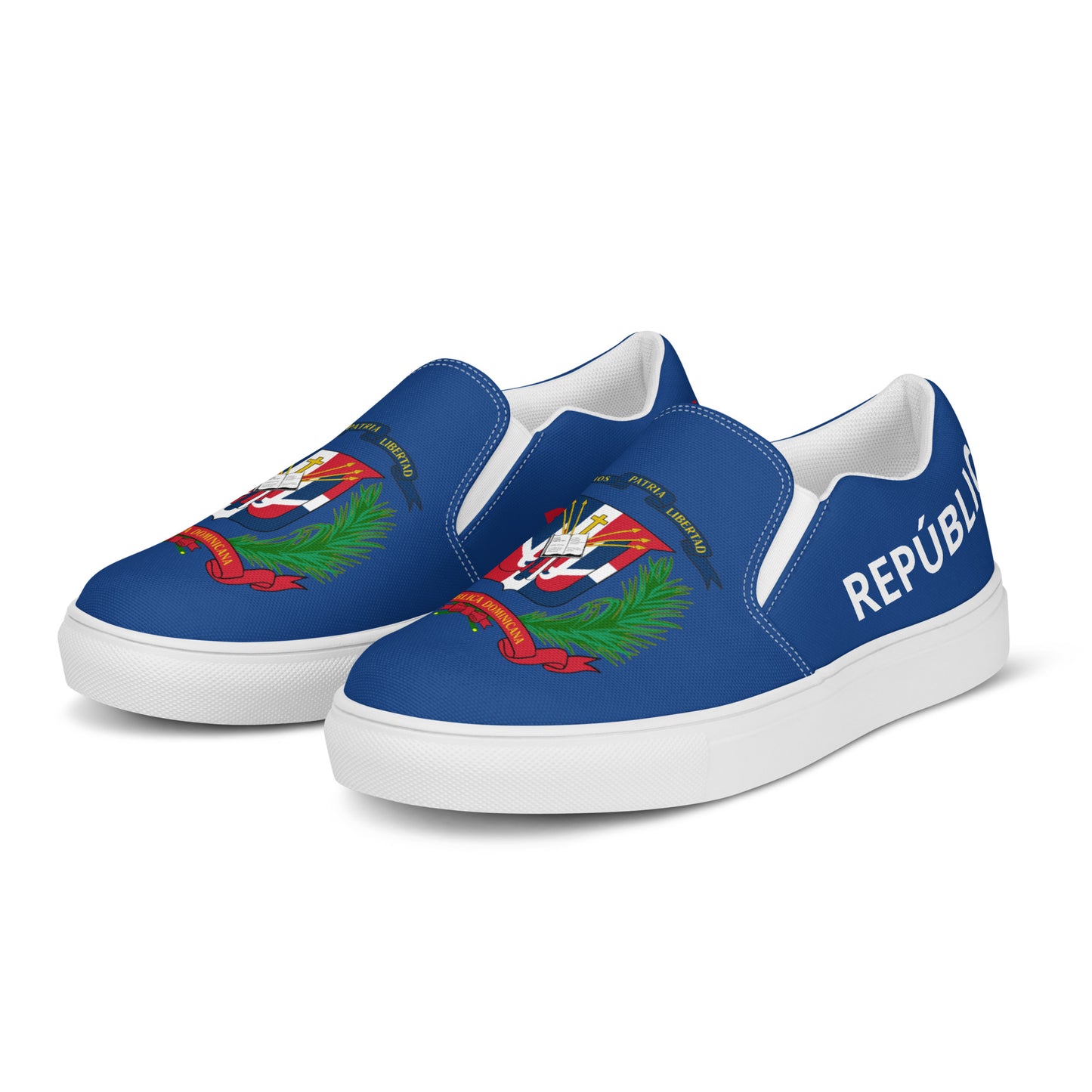 República Dominicana - Men - Blue - Slip-on shoes
