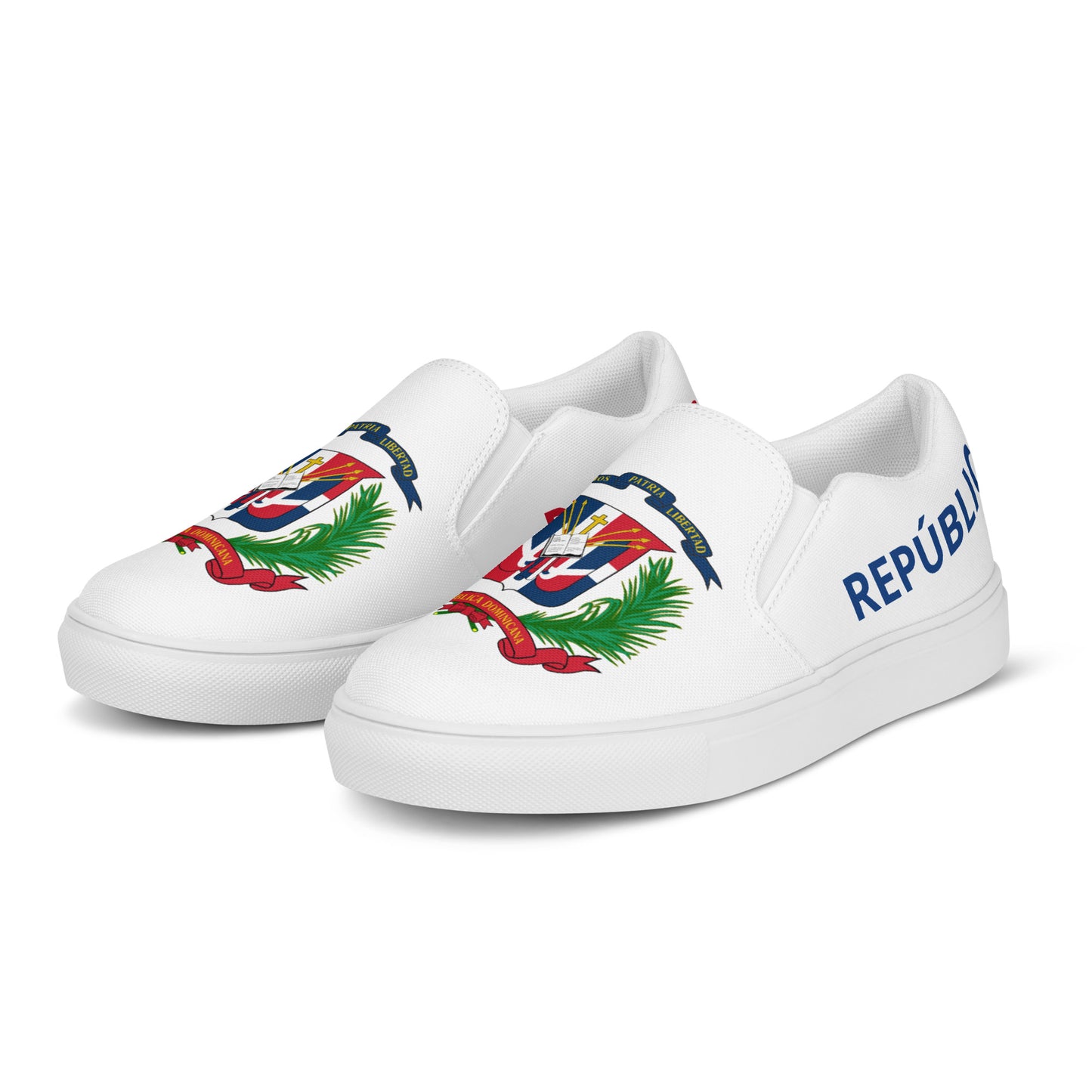 República Dominicana - Men - White - Slip-on shoes