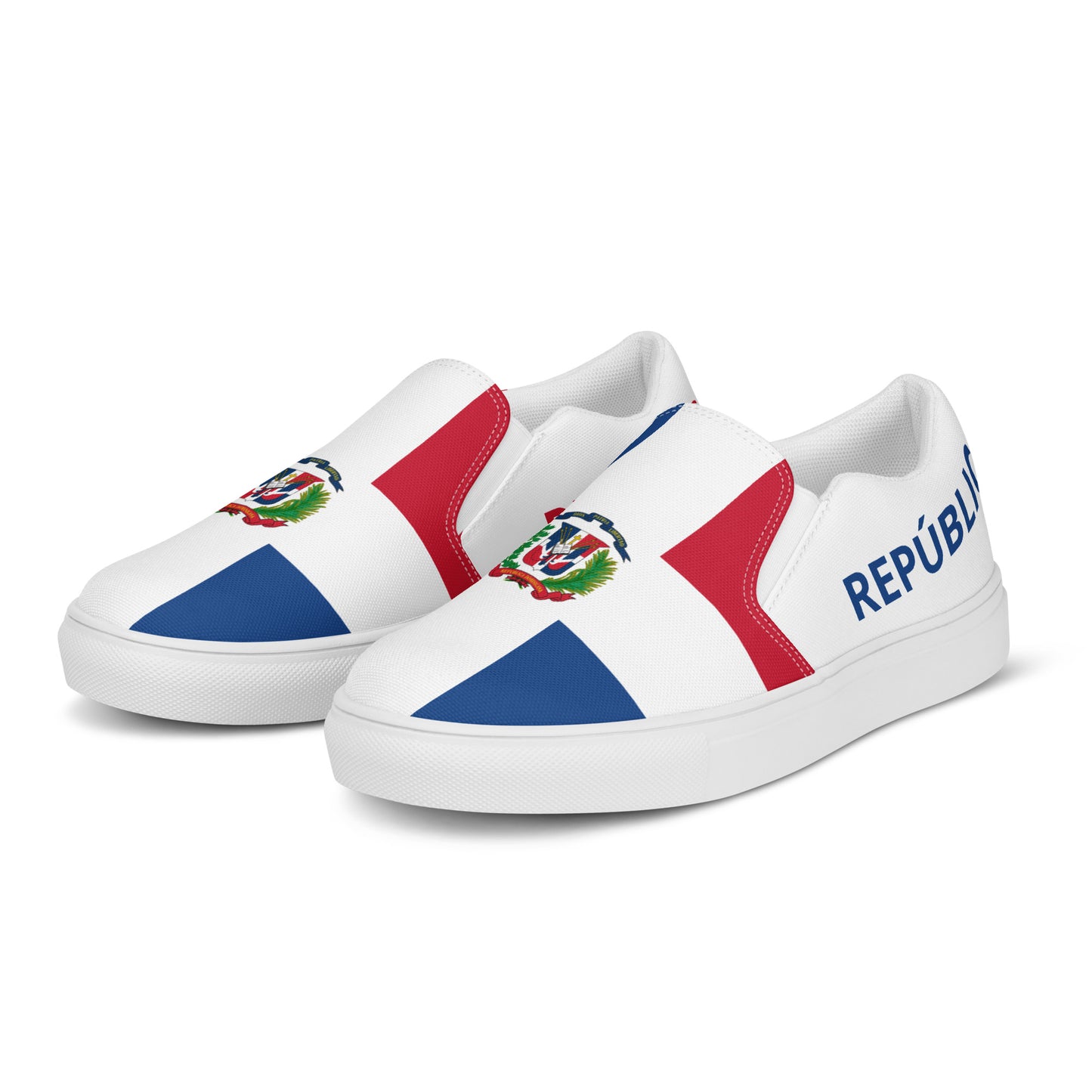 República Dominicana - Men - Bandera - Slip-on shoes