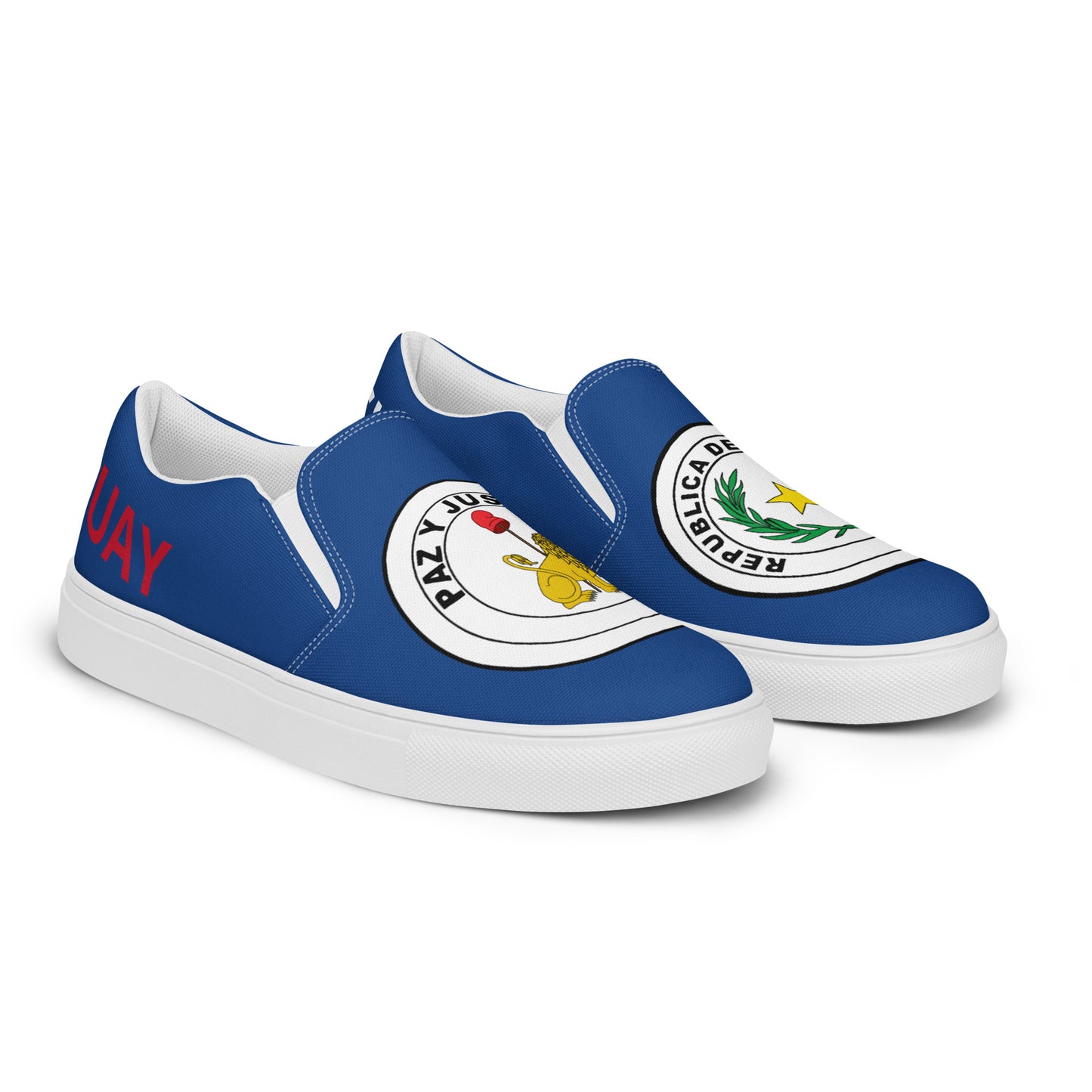 Paraguay - Men - Blue - Slip-on shoes
