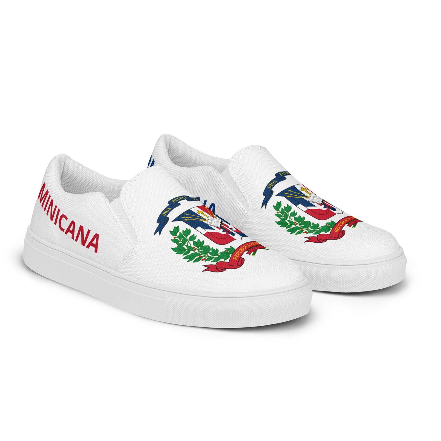 República Dominicana - Men - White - Slip-on shoes