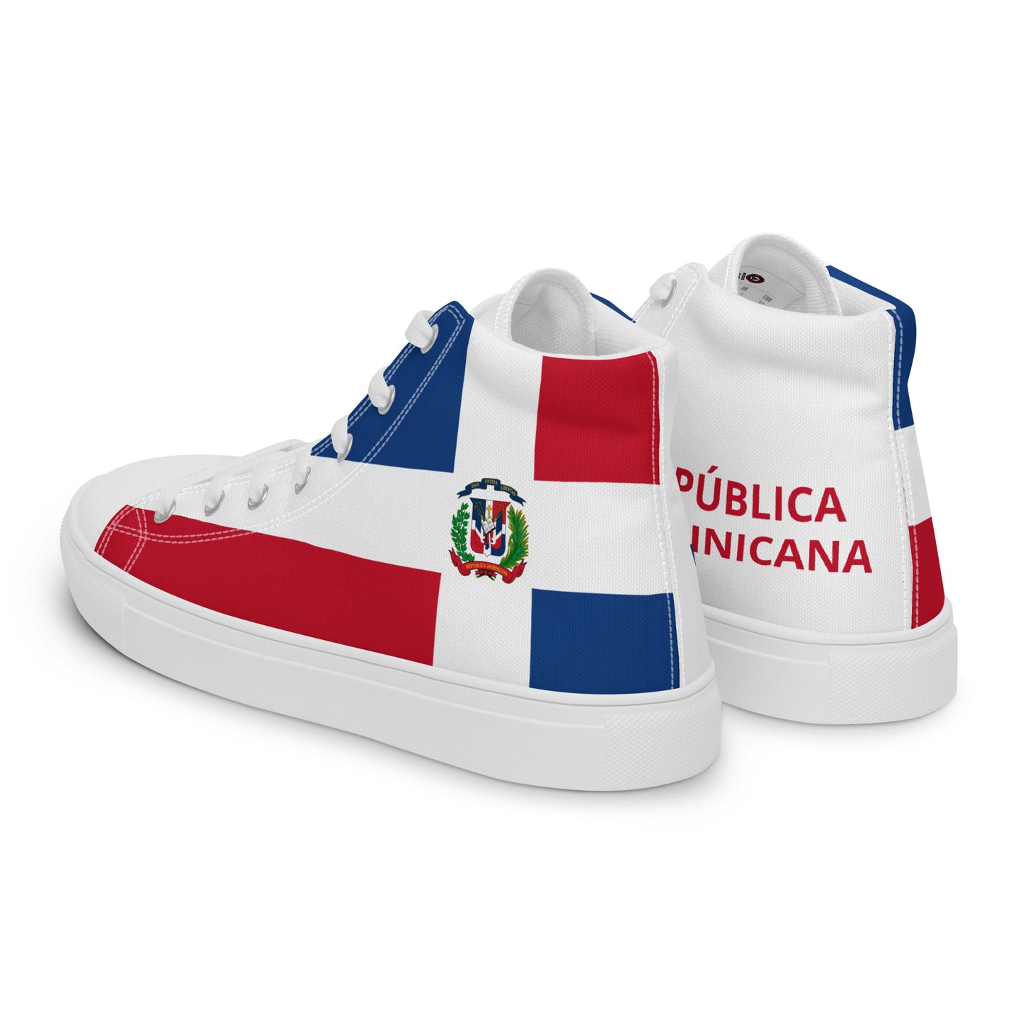 República Dominicana - Mujer - Bandera - Zapatos High top