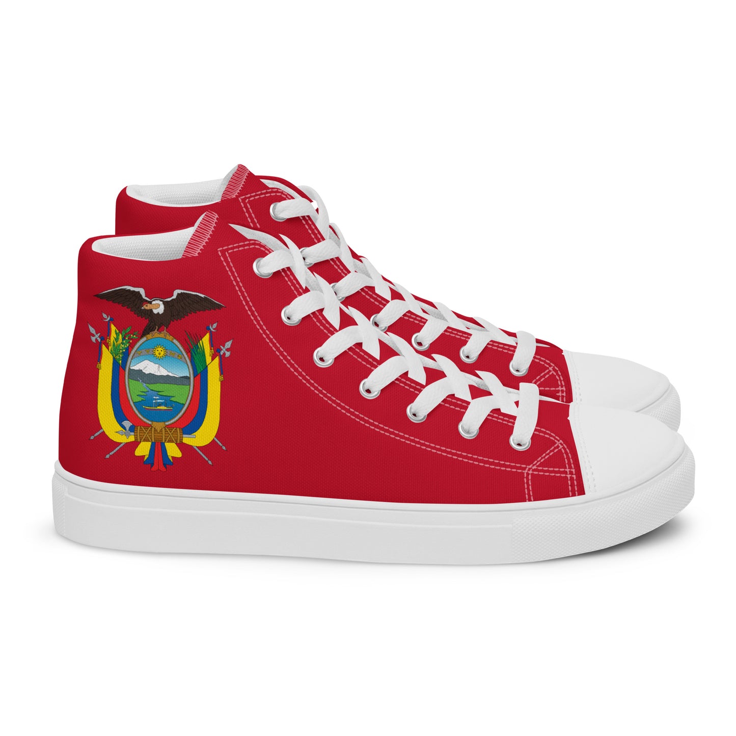 Ecuador - Mujer - Rojo - Zapatos High top